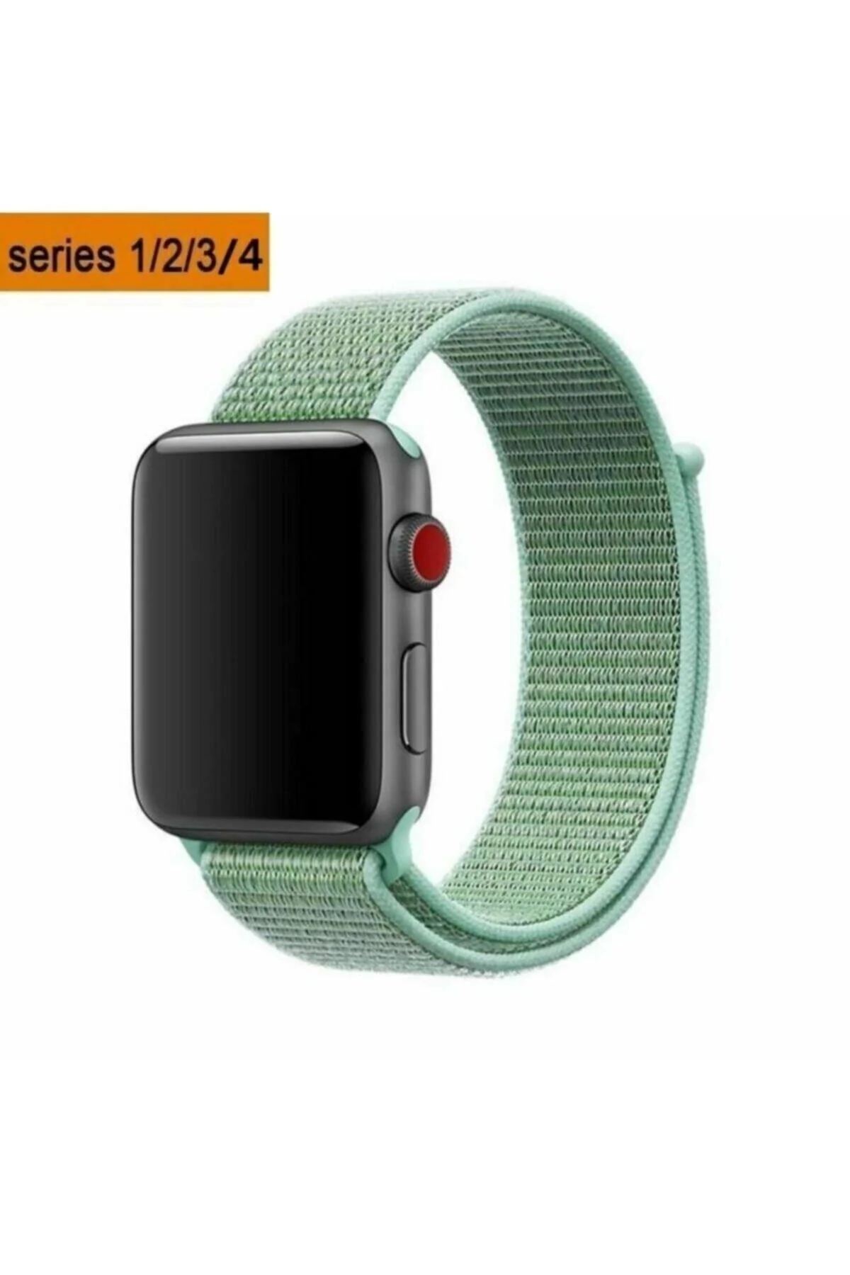 Apple Watch Uyumlu 42 44 Mm Hasır Kordon