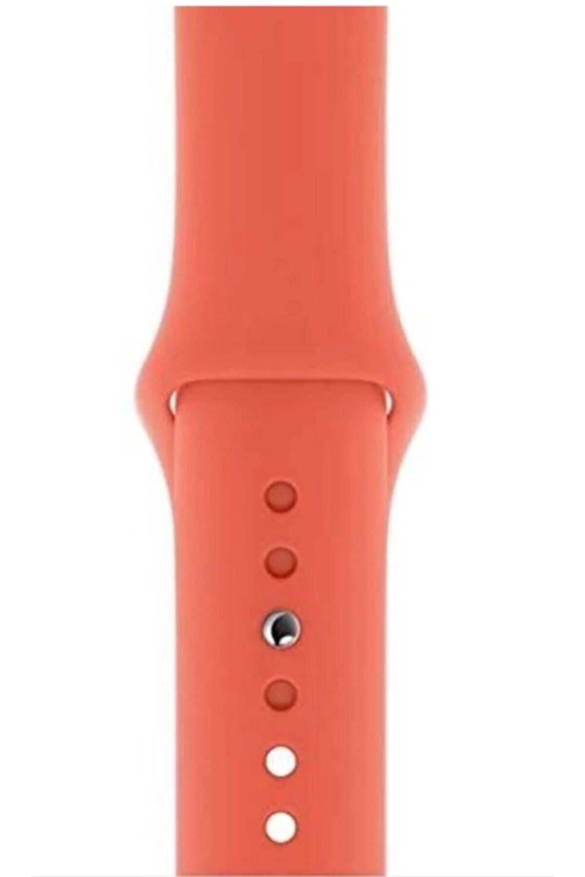 Apple Watch Uyumlu 3 4 5 6 7 8 Se Delikli 38 40 41mm Kordon Kayış Bileklik Klasik Silikon