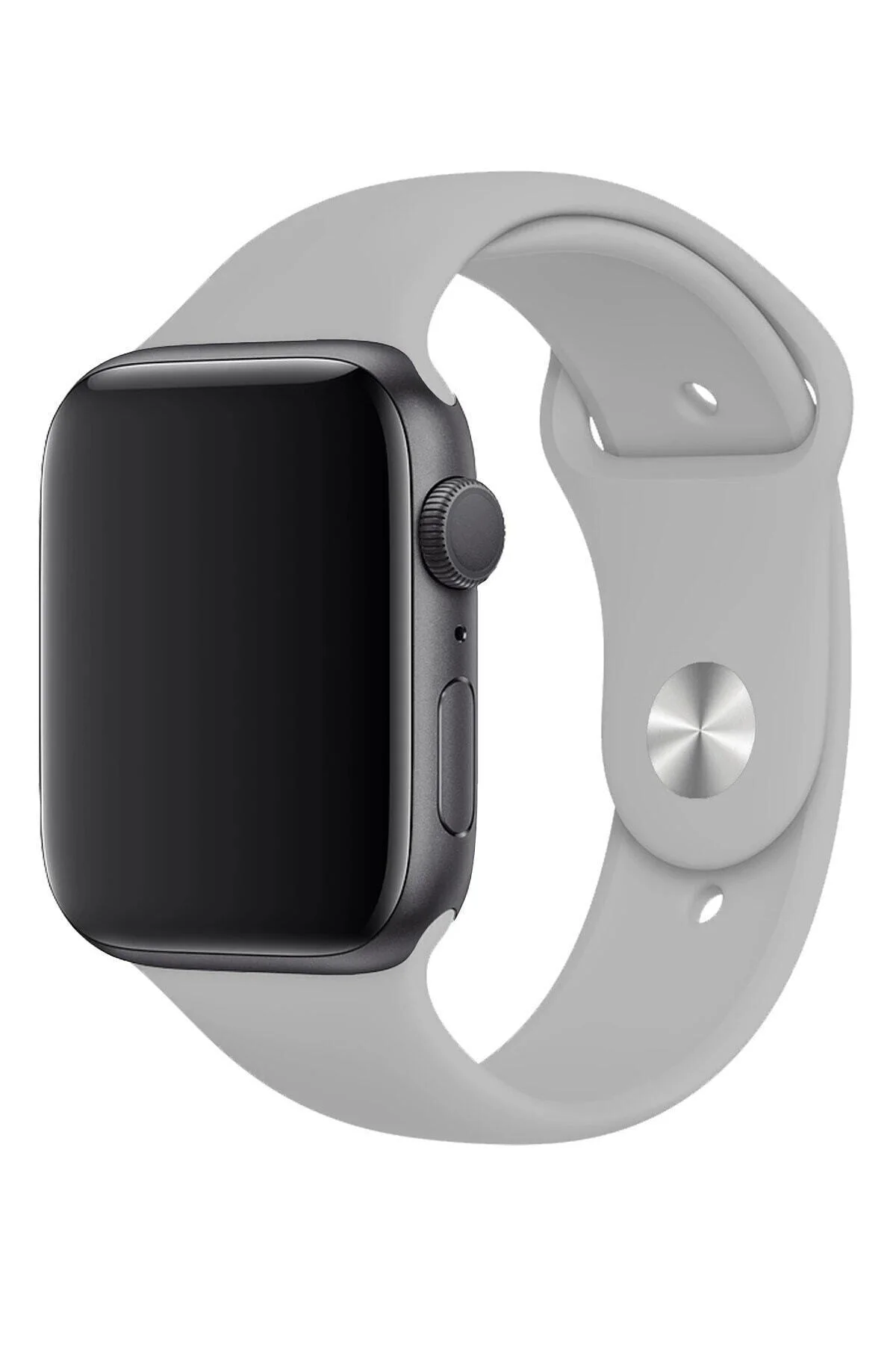 Apple Watch Uyumlu 3 4 5 6 7 8 Se Delikli 42 44 45mm Spor Slikon Kordon Kayış Bileklik - pazariz Görsel 3