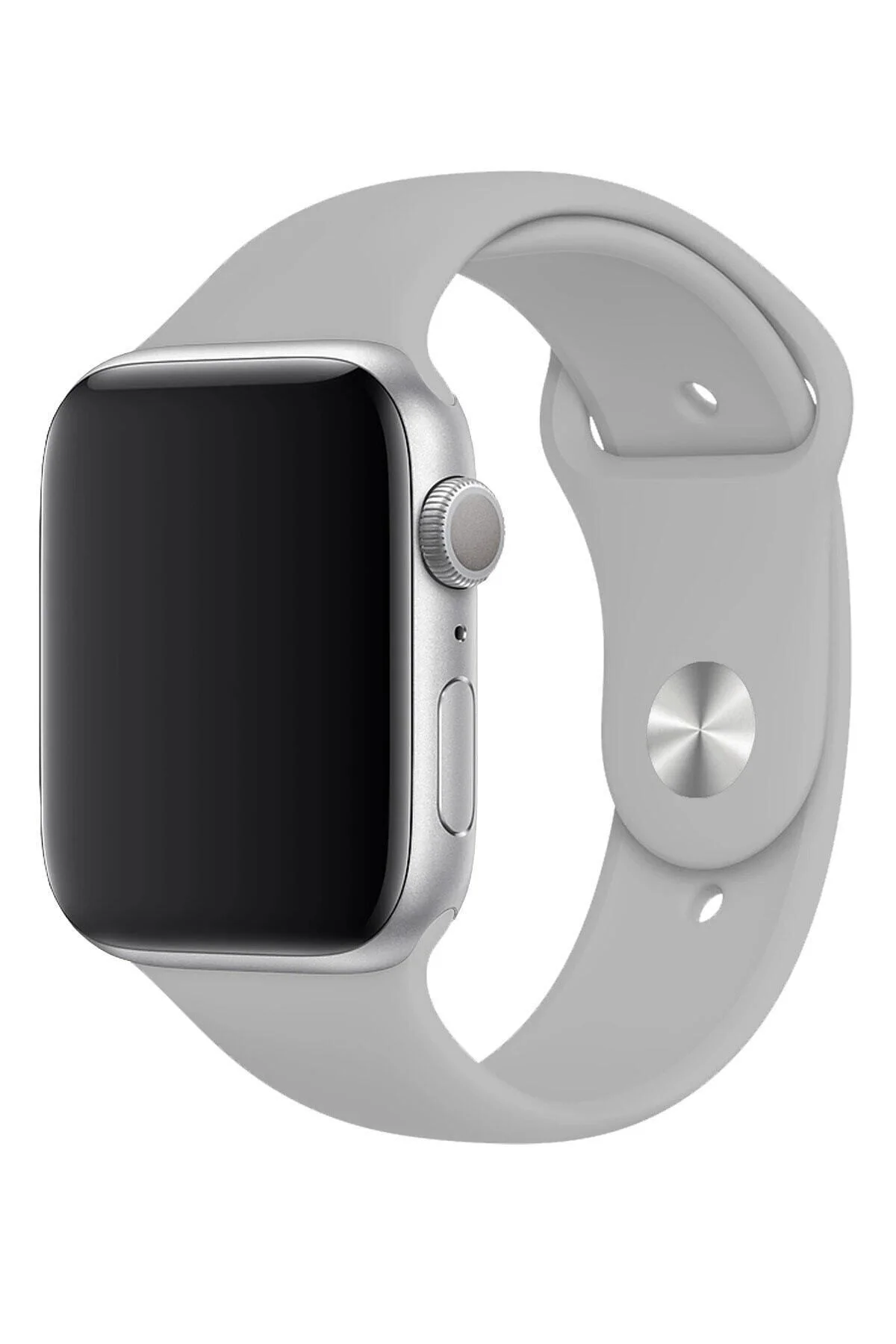Apple Watch Uyumlu 3 4 5 6 7 8 Se Delikli 42 44 45mm Spor Slikon Kordon Kayış Bileklik - pazariz Görsel 4
