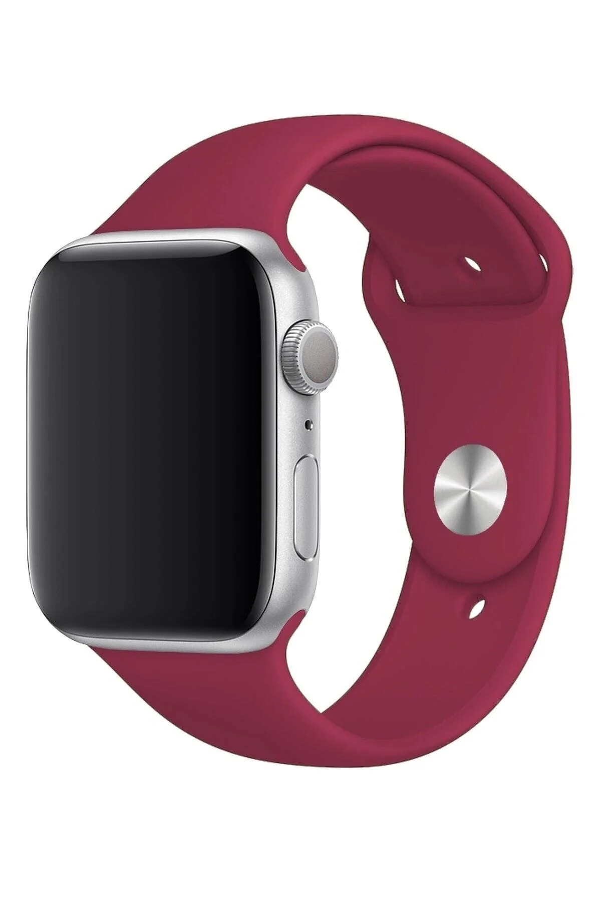 Apple Watch Uyumlu 3 4 5 6 7 8 Se Delikli 38 40 41mm Spor Slikon Kordon Kayış Bileklik - pazariz Görsel 3