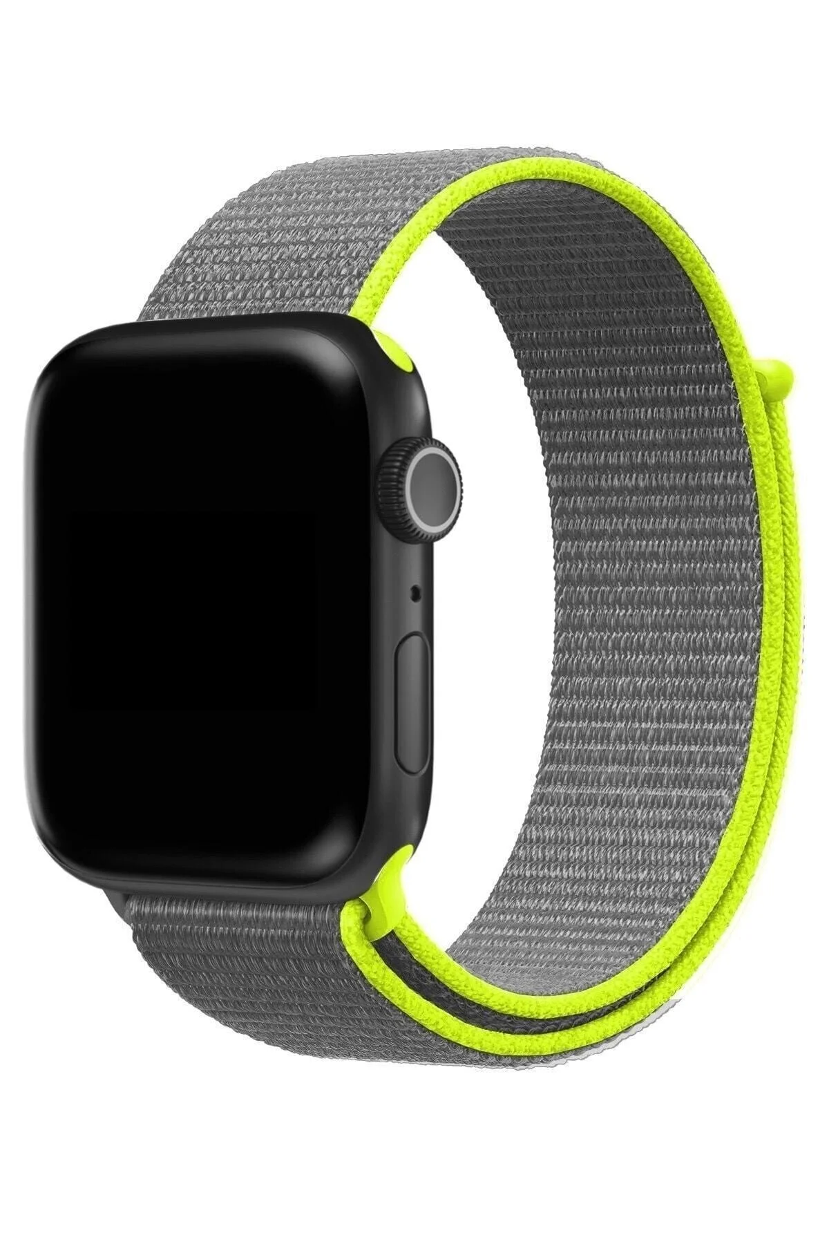 Apple Watch Uyumlu 1-2-3-4-5-6-7-se Serisi 42mm - 44mm - 45mm Uyumlu Spor Kumaş Kordon - pazariz Görsel 3