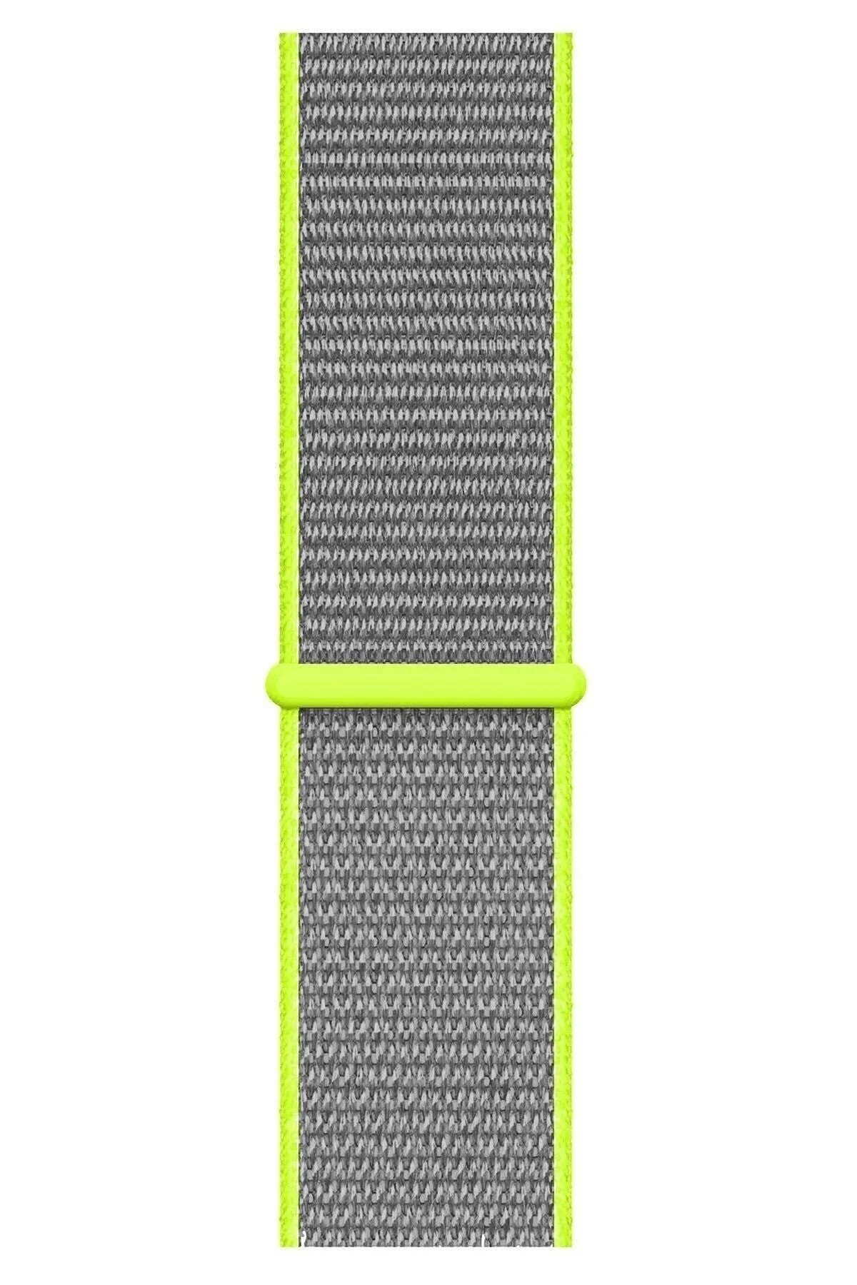 Apple Watch Uyumlu 1-2-3-4-5-6-7-se Serisi 42mm - 44mm - 45mm Uyumlu Spor Kumaş Kordon