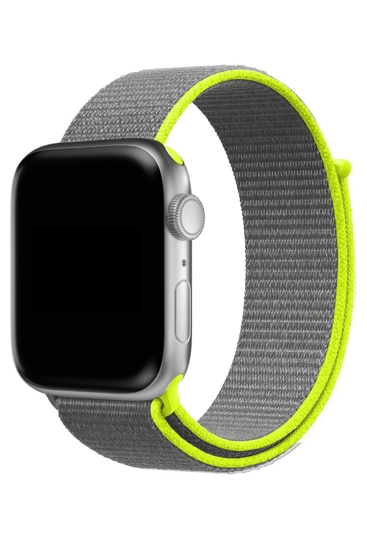 Apple Watch Uyumlu 1-2-3-4-5-6-7-se Serisi 42mm - 44mm - 45mm Uyumlu Spor Kumaş Kordon - pazariz Görsel 5