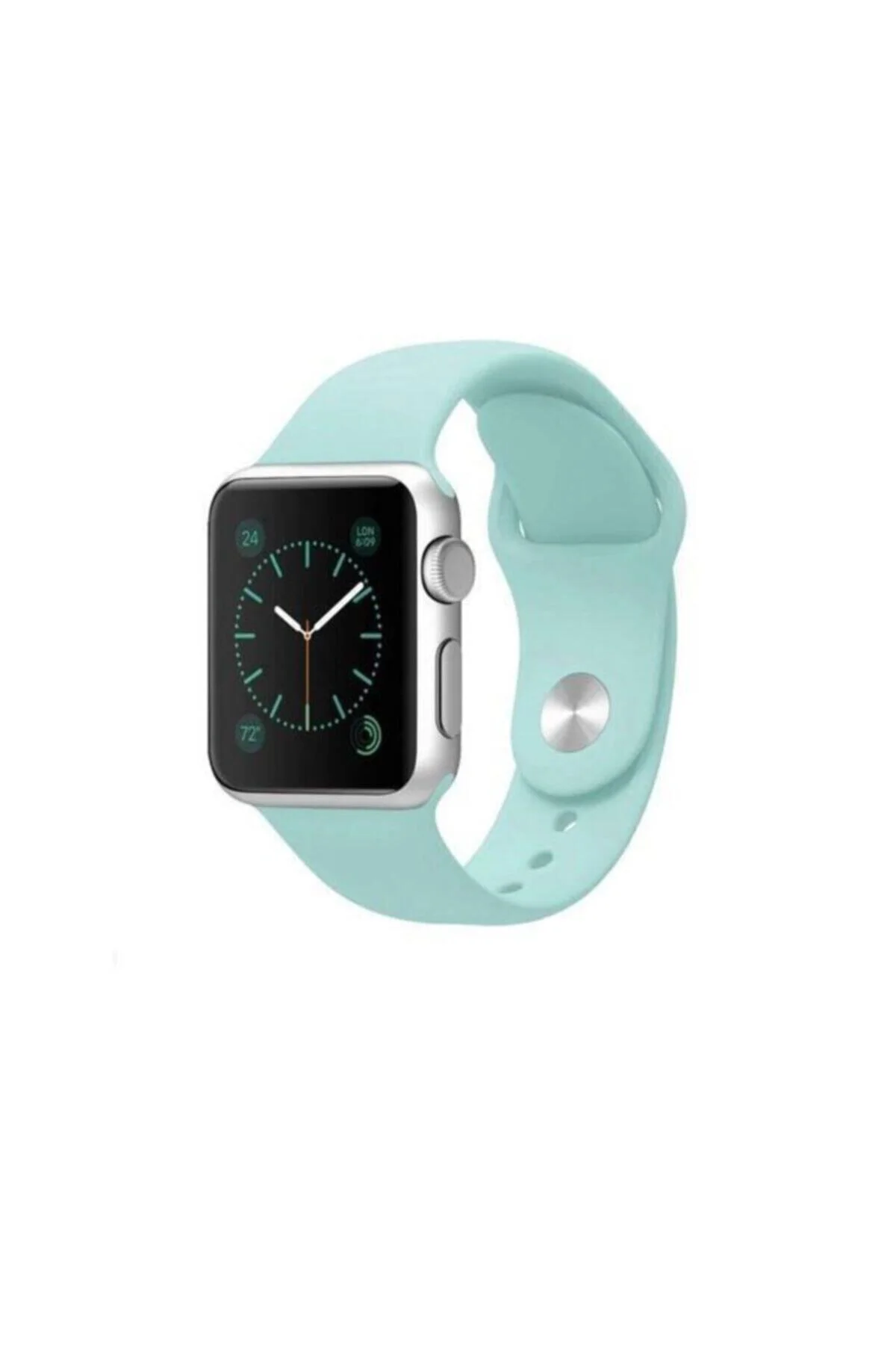 Apple Watch Uyumlu Kordon 1 2 3 4 5 6 7 Se Seri 38 Mm/40 Mm/41mm Silikon Kordon Kayış - pazariz Görsel 8
