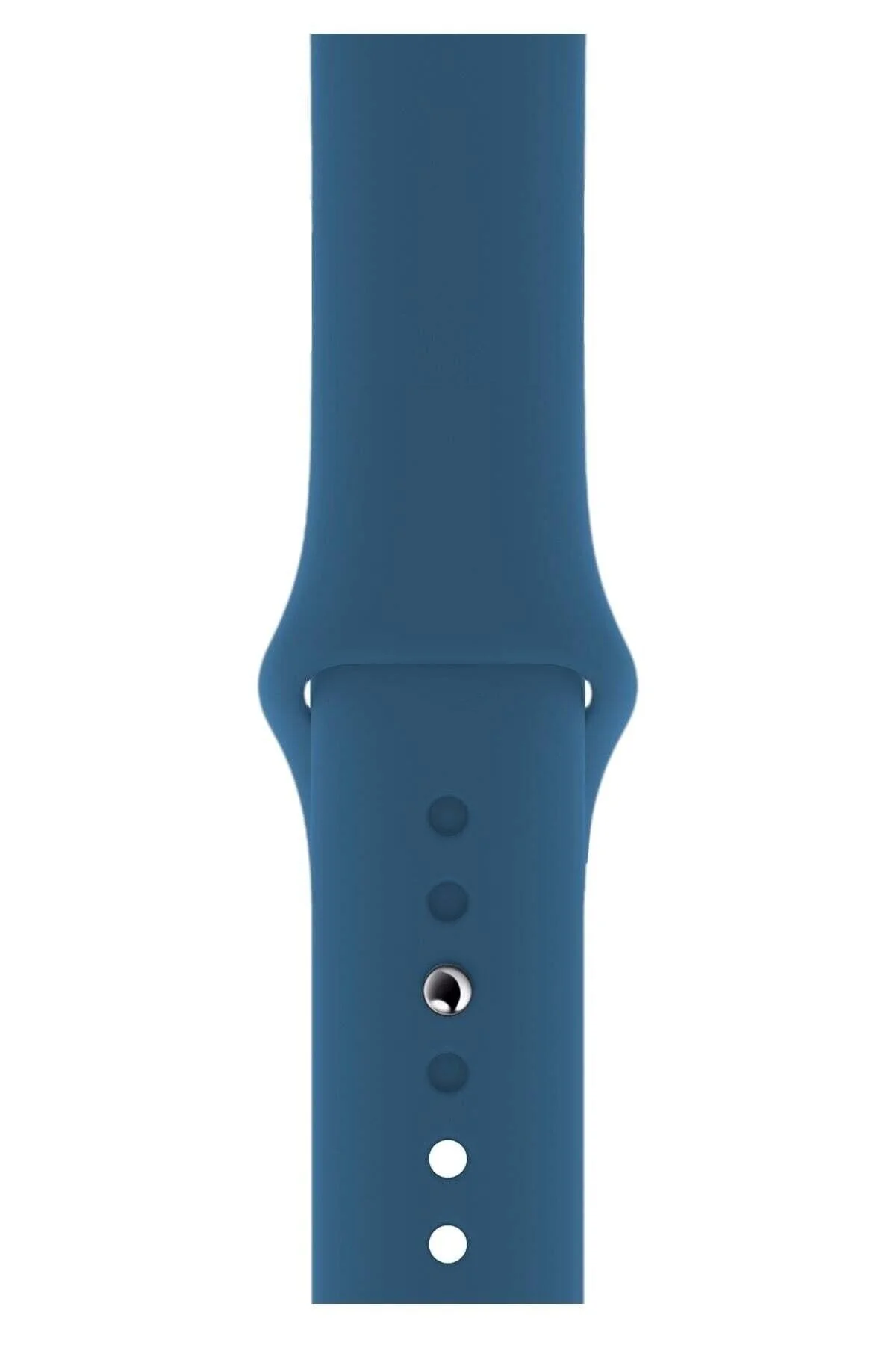 Apple Watch Uyumlu 3 4 5 6 7 8 Se Delikli 42 44 45mm Kordon Kayış Bileklik Klasik Silikon