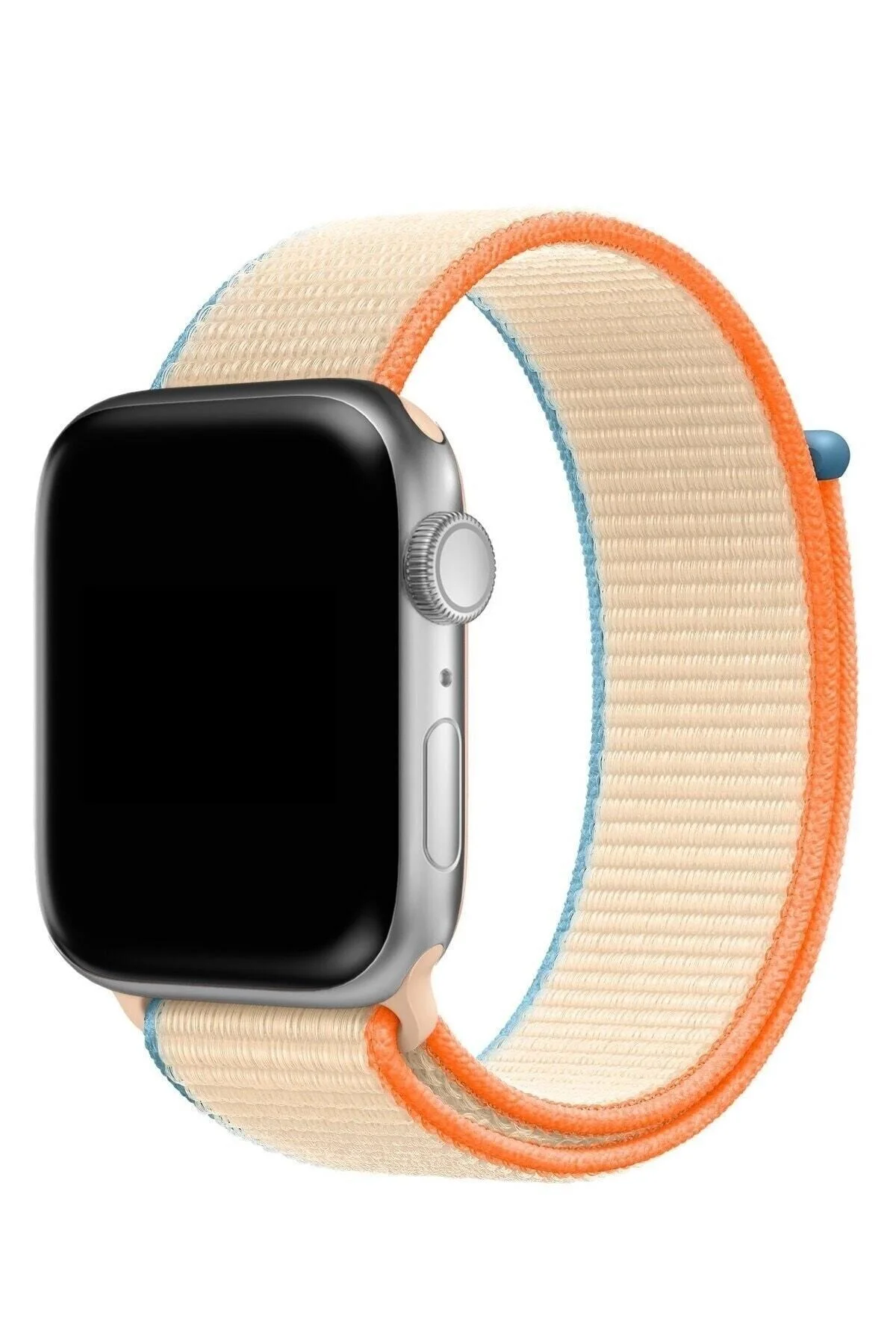 Apple Watch Uyumlu 1-2-3-4-5-6-7-se Serisi 38mm - 40mm -41mm Uyumlu Spor Kumaş Kordon - pazariz Görsel 5