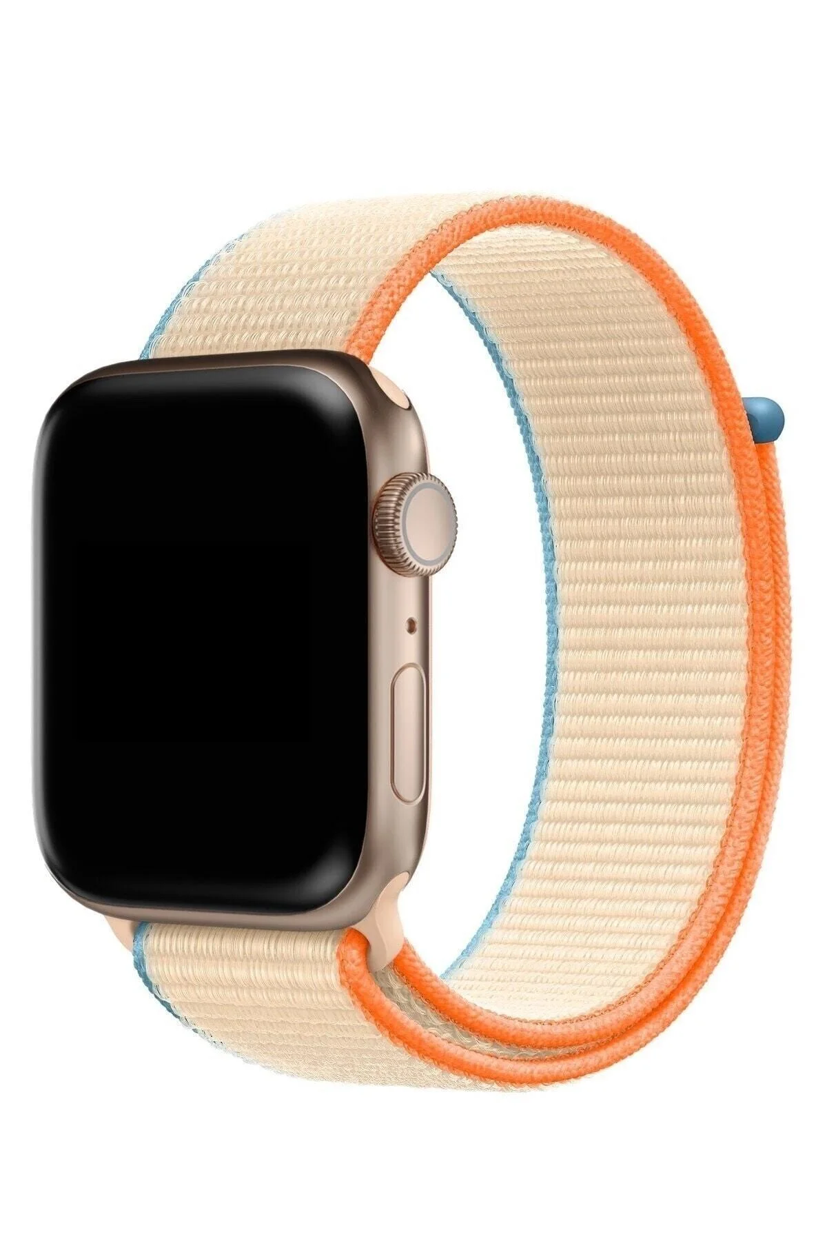 Apple Watch Uyumlu 1-2-3-4-5-6-7-se Serisi 38mm - 40mm -41mm Uyumlu Spor Kumaş Kordon - pazariz Görsel 7