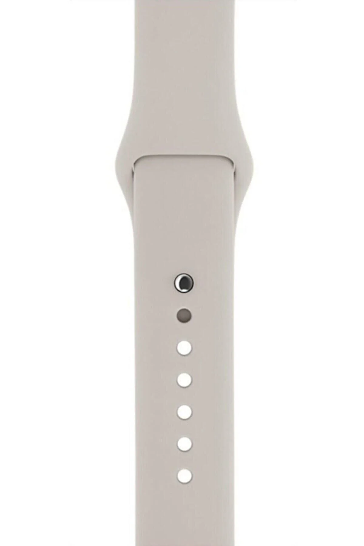 Apple Watch Uyumlu 3 4 5 6 7 8 Se Delikli 38 40 41mm Kordon Kayış Bileklik Klasik Silikon