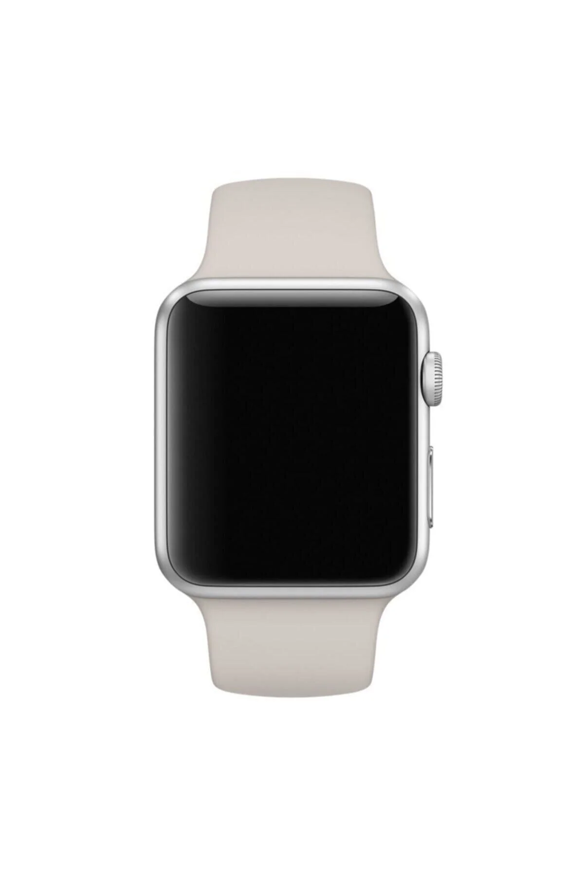 Apple Watch Uyumlu 3 4 5 6 7 8 Se Delikli 38 40 41mm Kordon Kayış Bileklik Klasik Silikon - pazariz Görsel 5