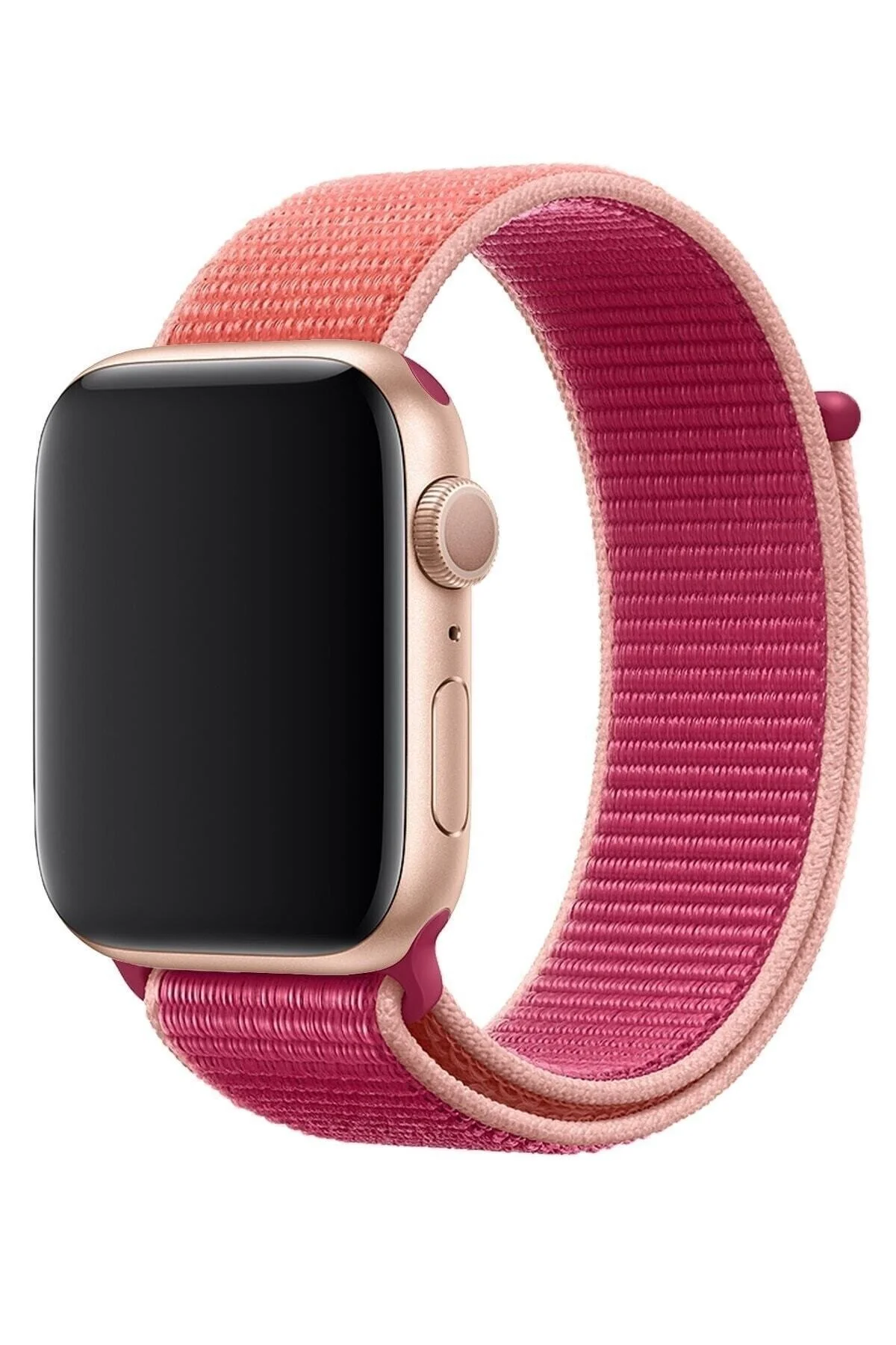 Apple Watch Uyumlu 1-2-3-4-5-6-7-se Serisi 42mm - 44mm - 45mm Uyumlu Spor Kumaş Kordon - pazariz Görsel 7