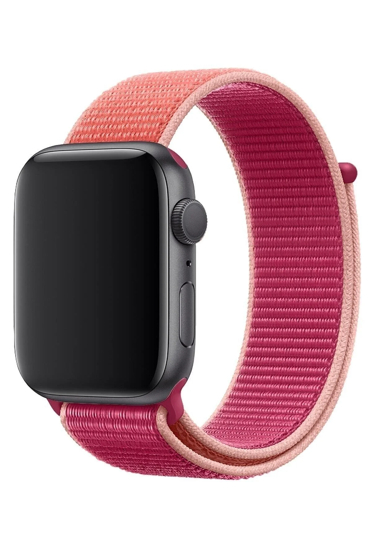Apple Watch Uyumlu 1-2-3-4-5-6-7-se Serisi 42mm - 44mm - 45mm Uyumlu Spor Kumaş Kordon - pazariz Görsel 3