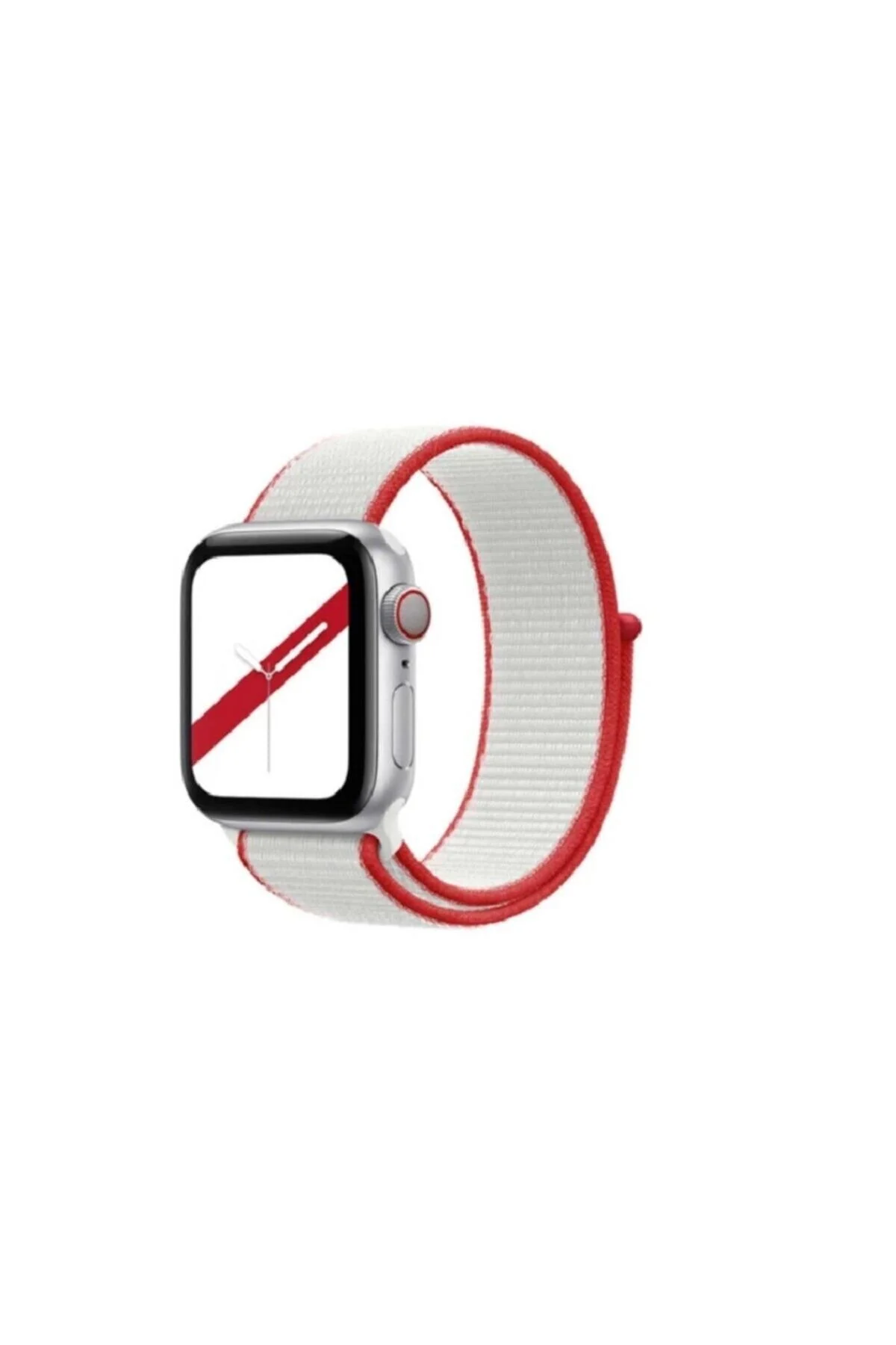 Apple Watch Uyumlu 1-2-3-4-5-6-7-se Serisi 38mm - 40mm -41mm Uyumlu Spor Kumaş Kordon - pazariz Görsel 2