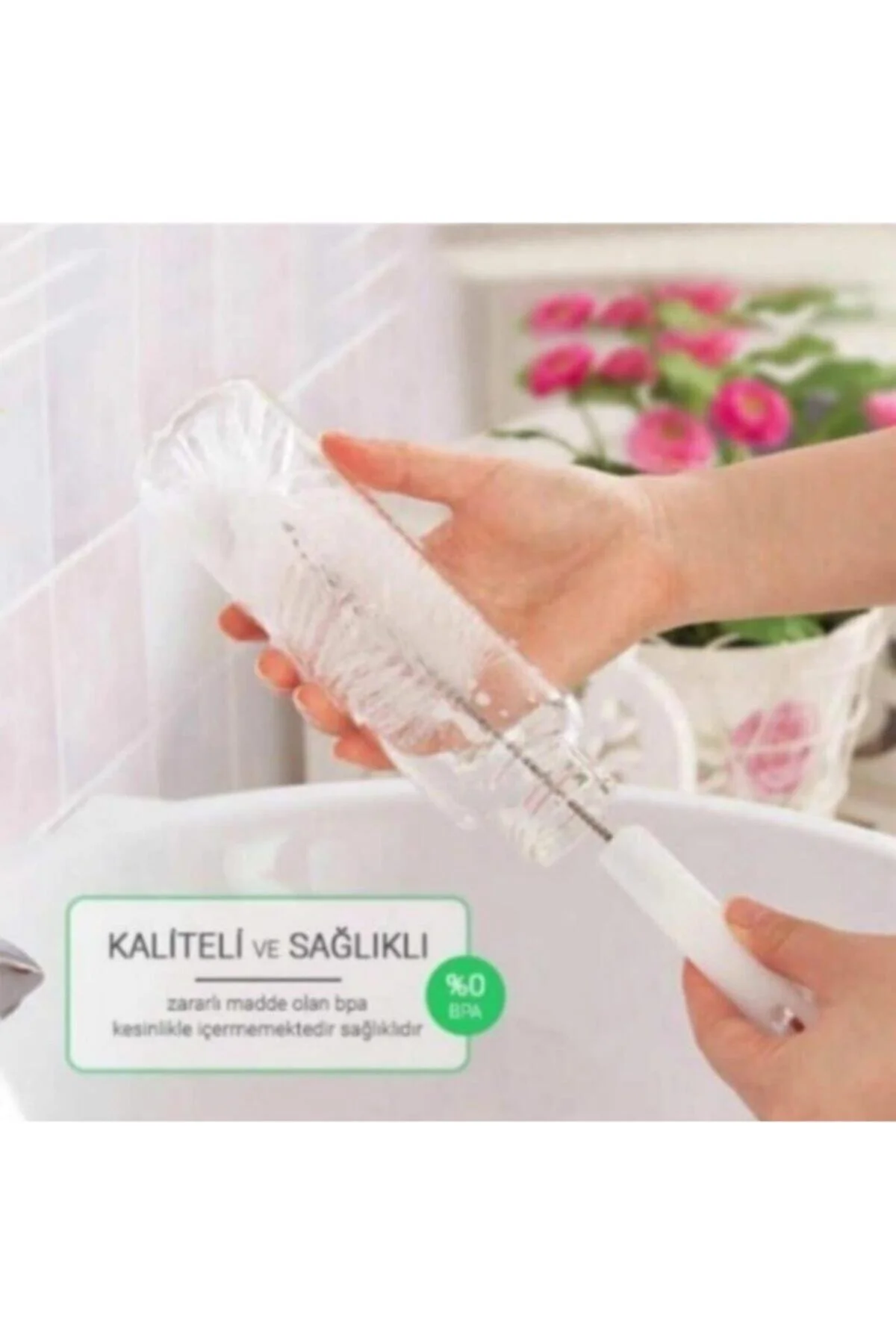 Plastik Biberon Temizleme Fırçası - pazariz Görsel 6