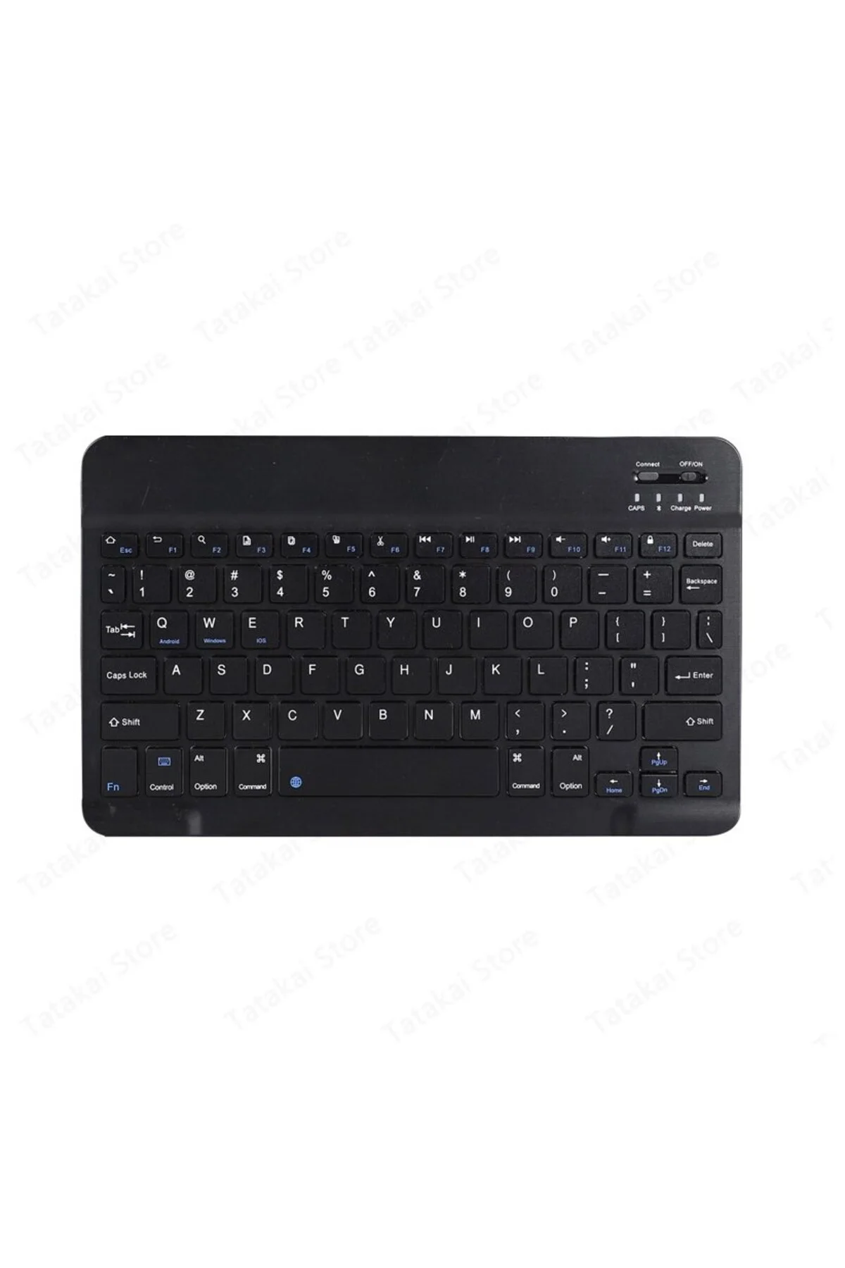 Klavye Mouse Seti Uyumlu Klavye Mouse Set Mini Q Kablosuz 2.4G Wirelless Multimedya Siyah - pazariz Görsel 3