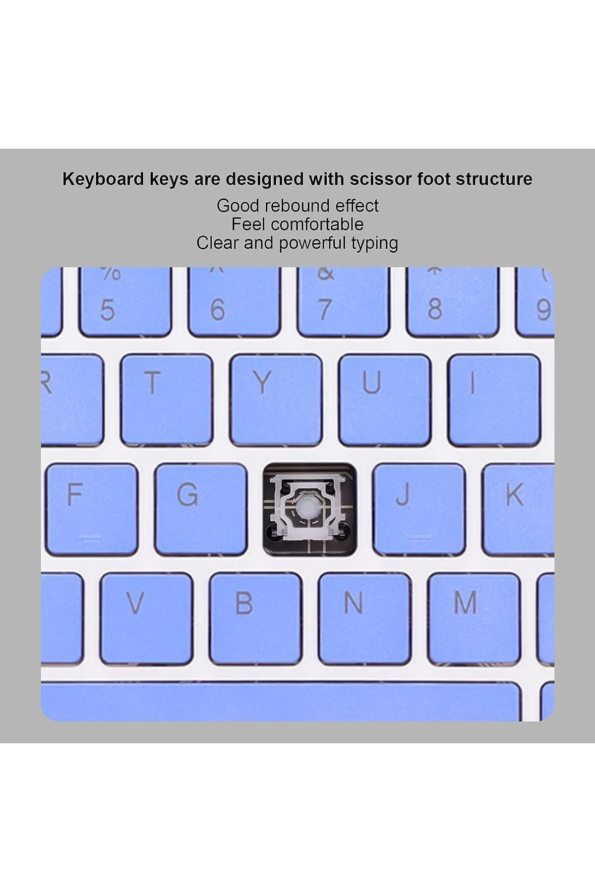 Klavye Mouse Seti Uyumlu Klavye Mouse Set Mini Q Kablosuz 2.4G Wirelless Multimedya Siyah - pazariz Görsel 5