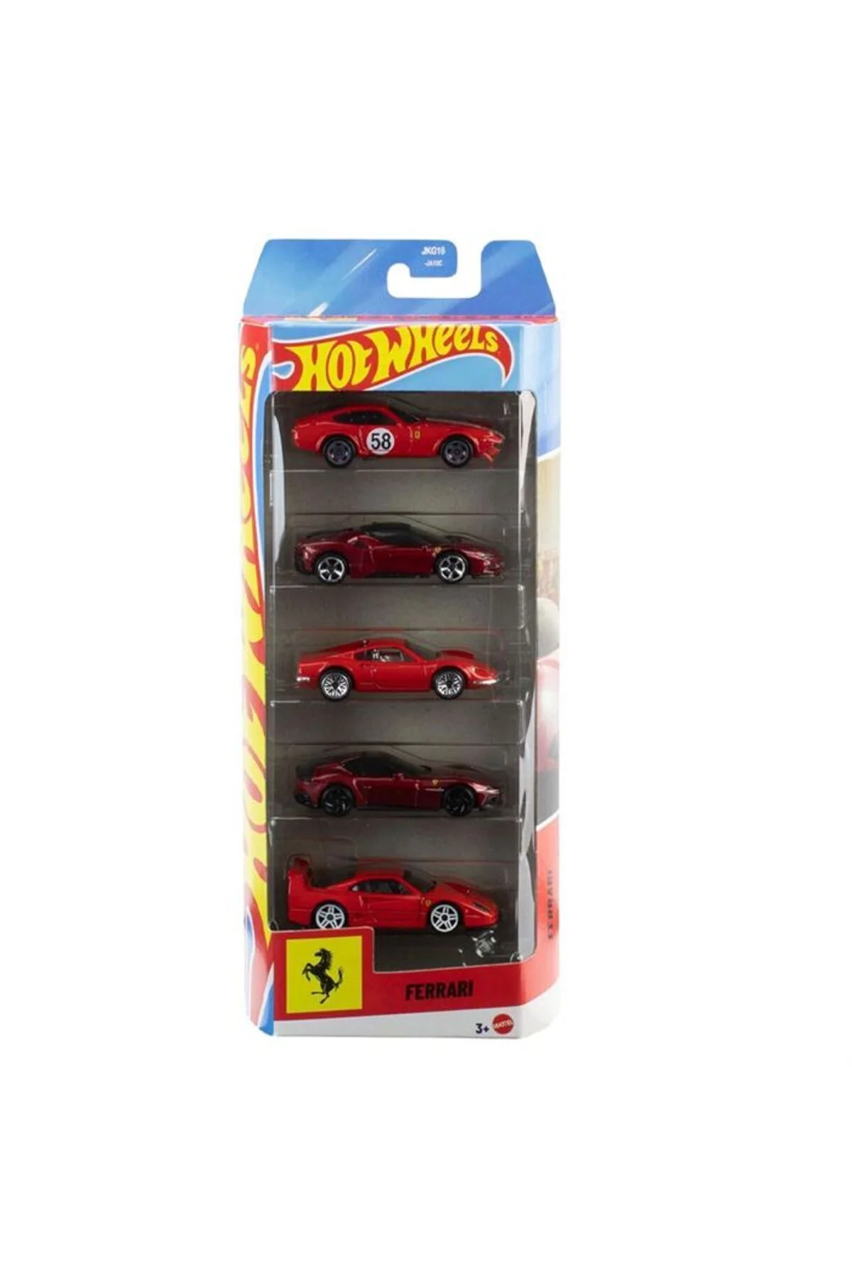 ® 5 Parçalı Ferrari Araba Seti JLN12