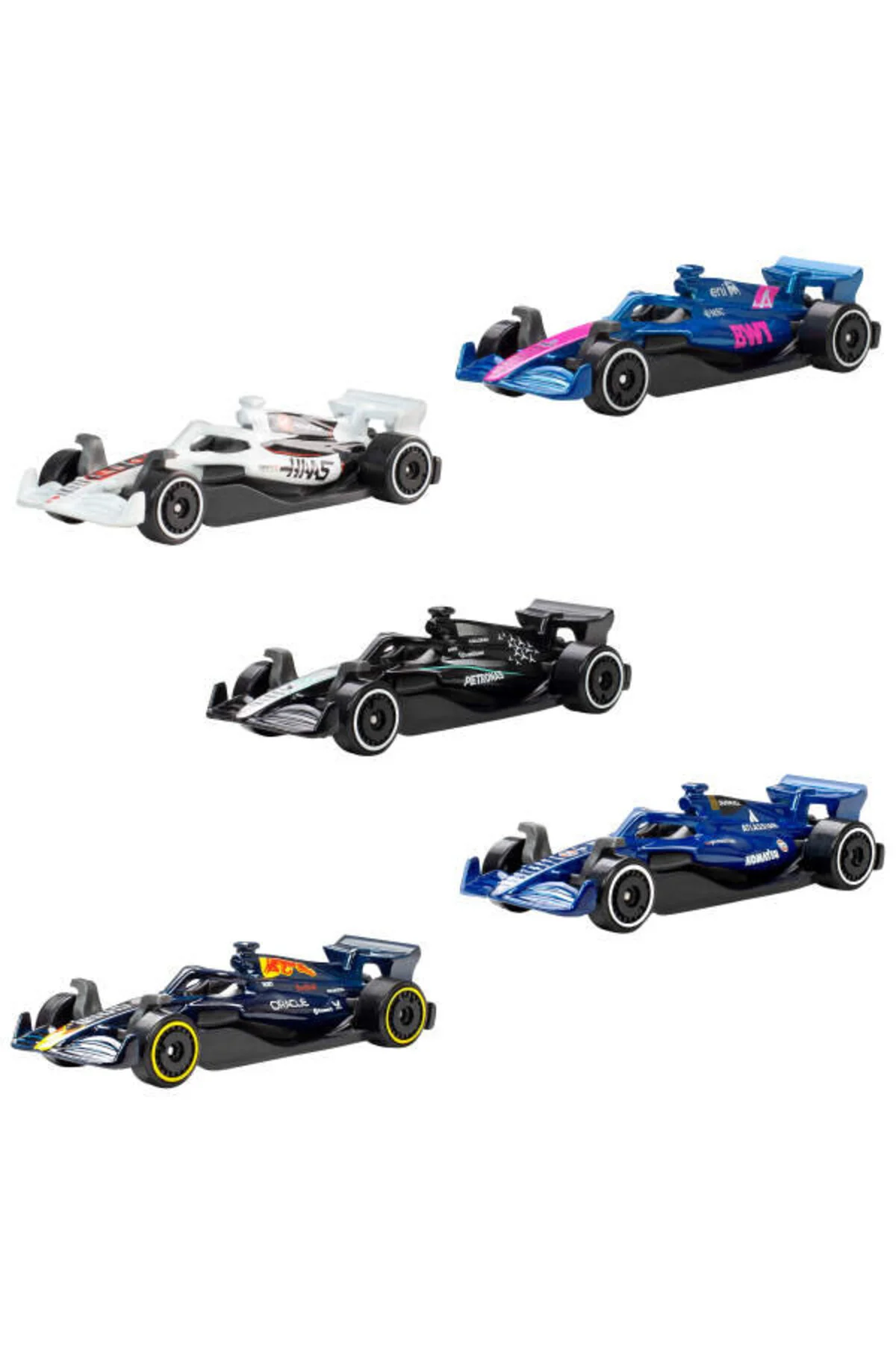 HW FORMULA 1 5Lİ PAKET - HOT WHEELS Görsel 2