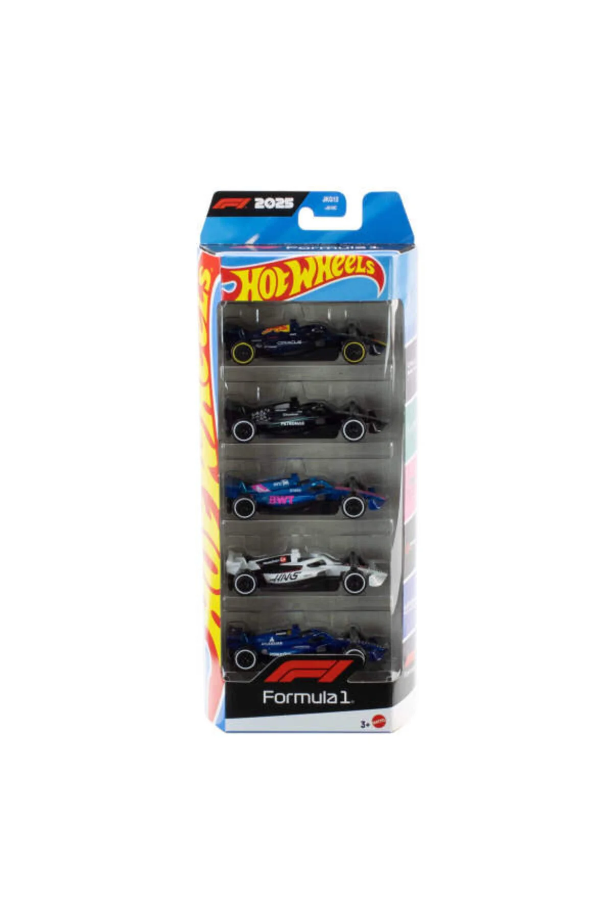 HW FORMULA 1 5Lİ PAKET - HOT WHEELS Görsel 3