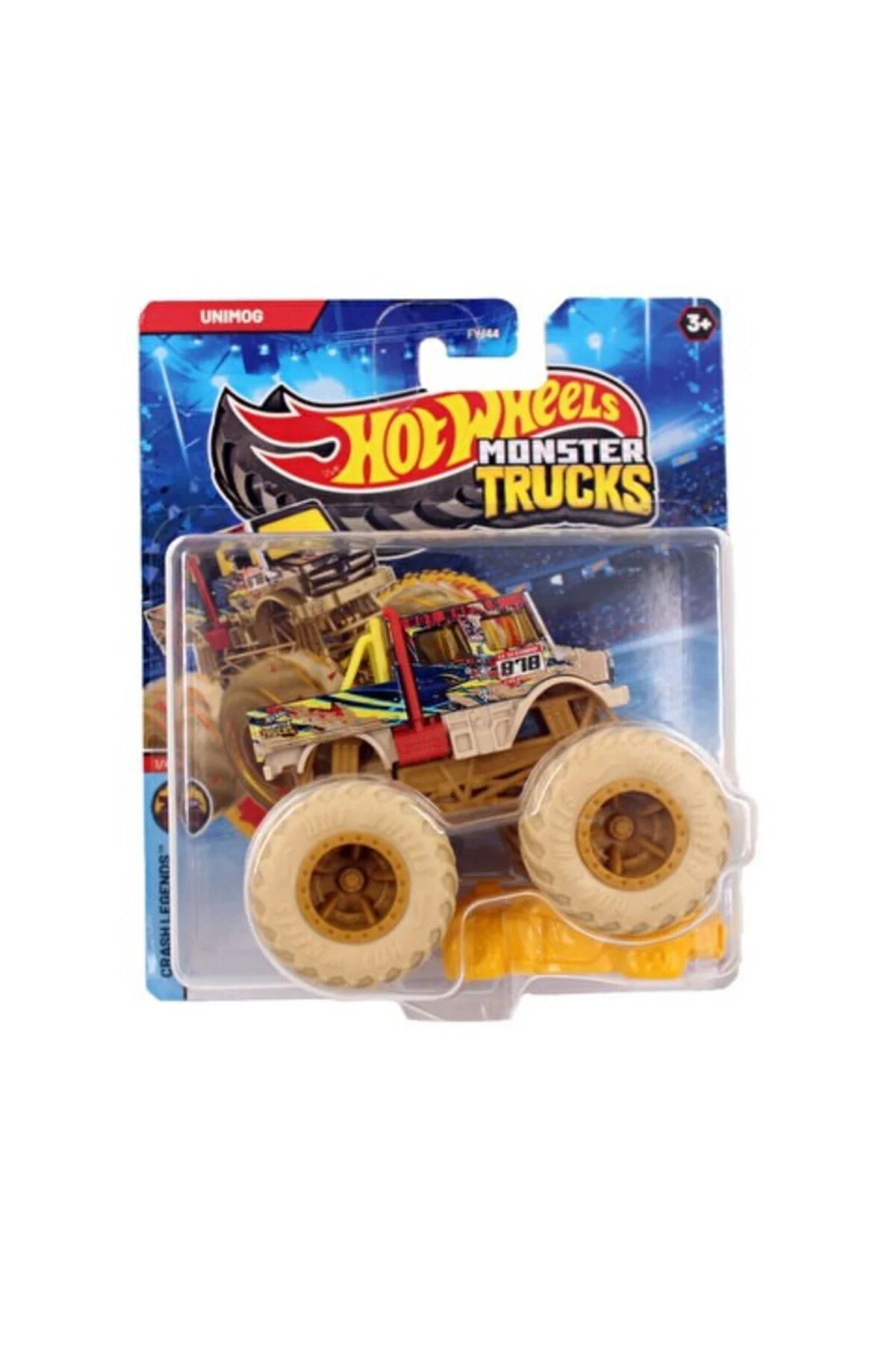 Hotwheels Canavar Araç Kum Beji-UNIMOG