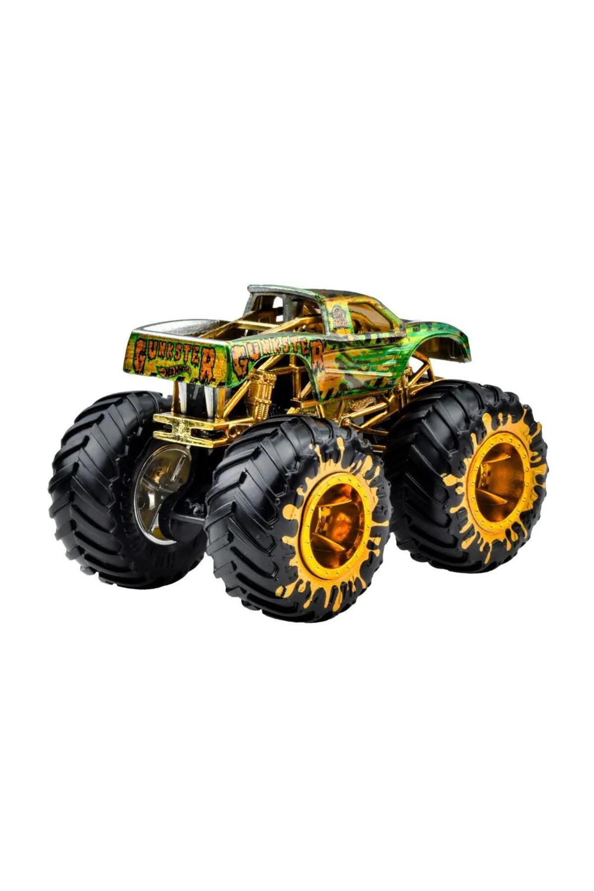 Monster Trucks BigFoot Trophy Şampiyonları Serisi Gunkster - HOT WHEELS Görsel 3