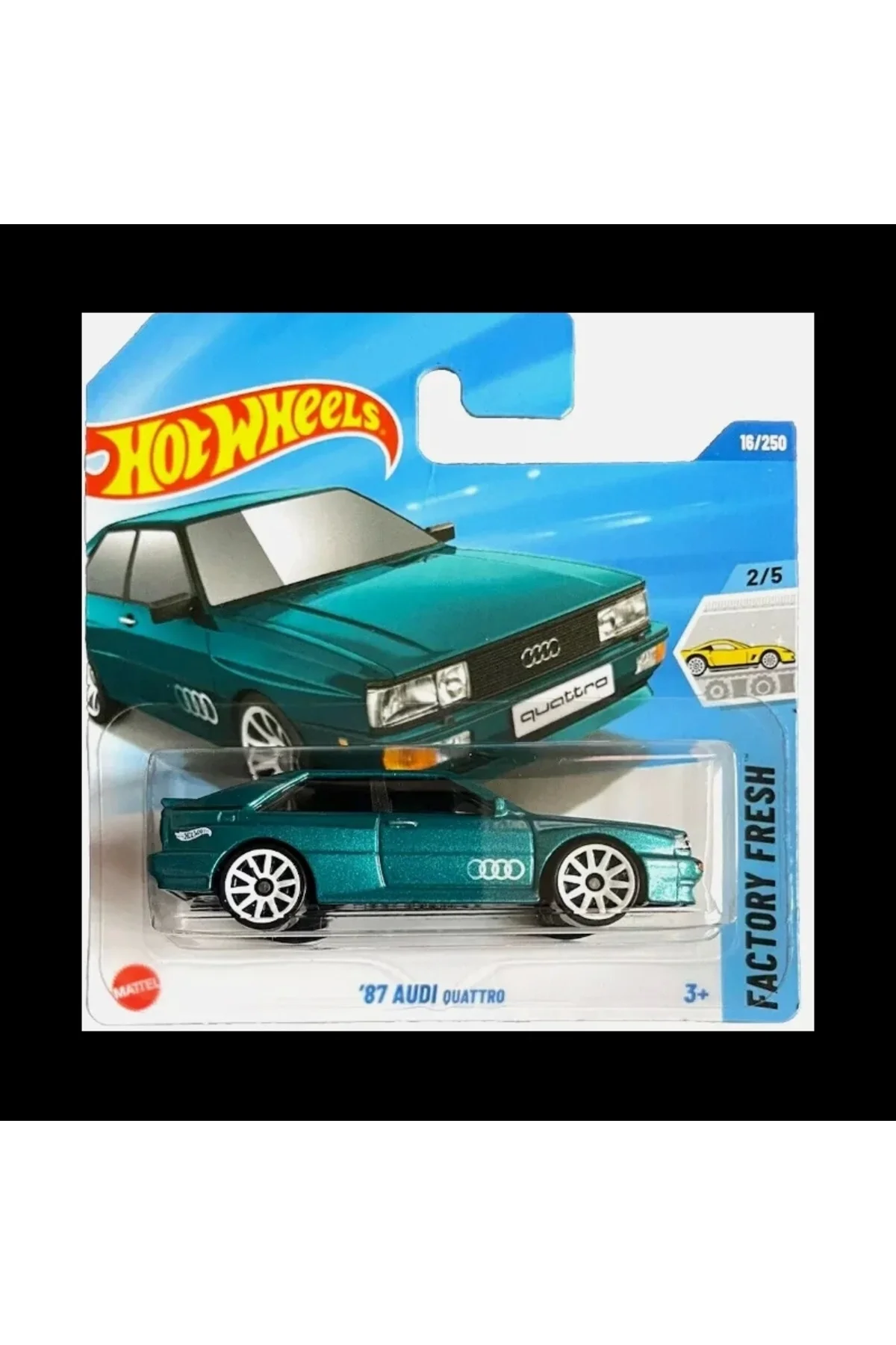 Tekli Arabalar '87 Audi Quattro -HYW72 - HOT WHEELS Görsel 3