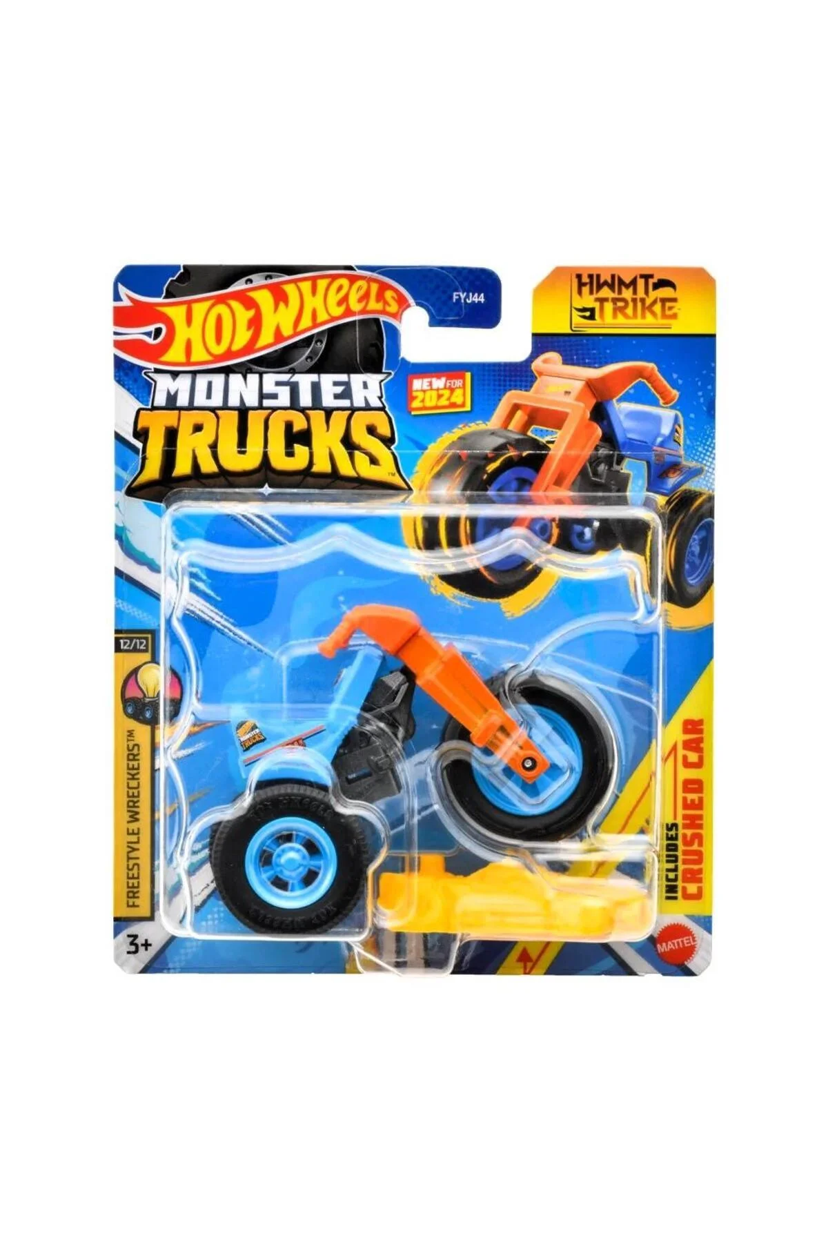 Monster Trucks 1:64 Arabalar Hwmt Trike FYJ44-HTM37
