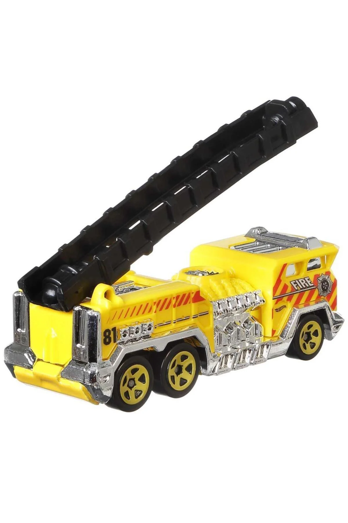 Monstr Trucks ve Araba Seti 1:64 Arabalar 5 ALARM GRH81-HWN39 - HOT WHEELS Görsel 4
