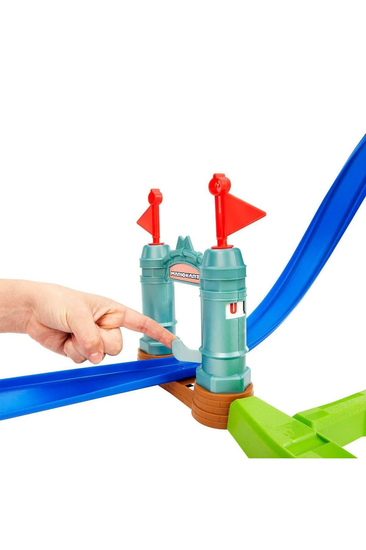 HGK59 HW Mario Kart Keskin Dönüşler Pist Seti /Hot Wheels - HOT WHEELS Görsel 5