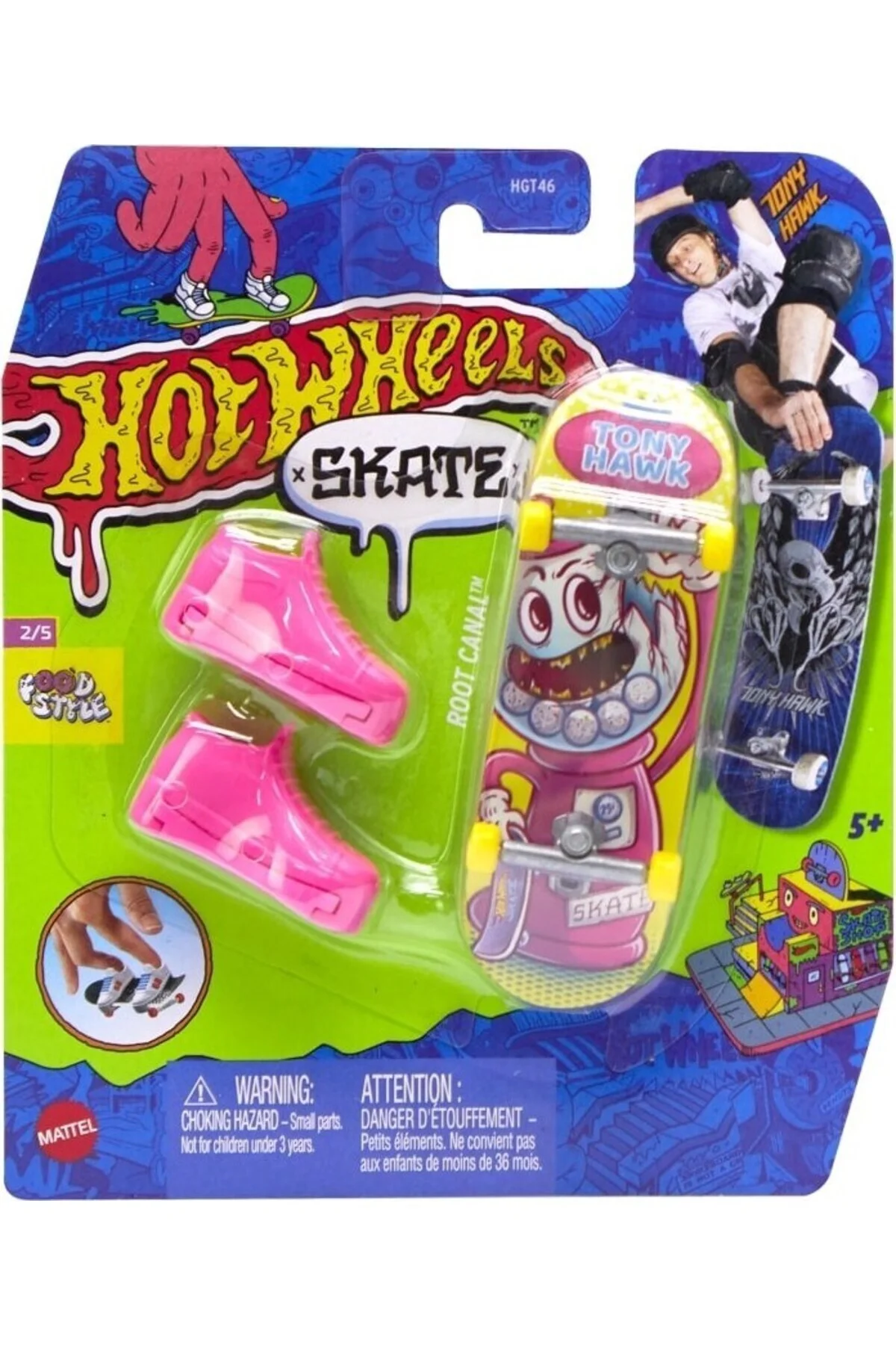 Skate Parmak Kaykay ve Ayakkabı Root Canal HVJ81