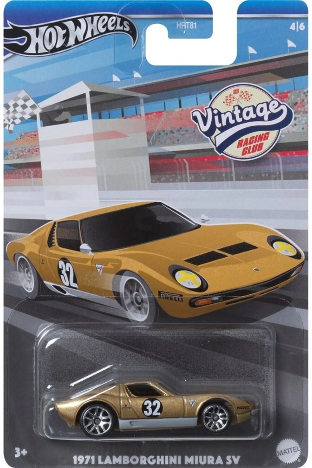 Vintage Arabalar Özel Seri 1971 Lamborghını Mıura Sv HRV03 - HRT81