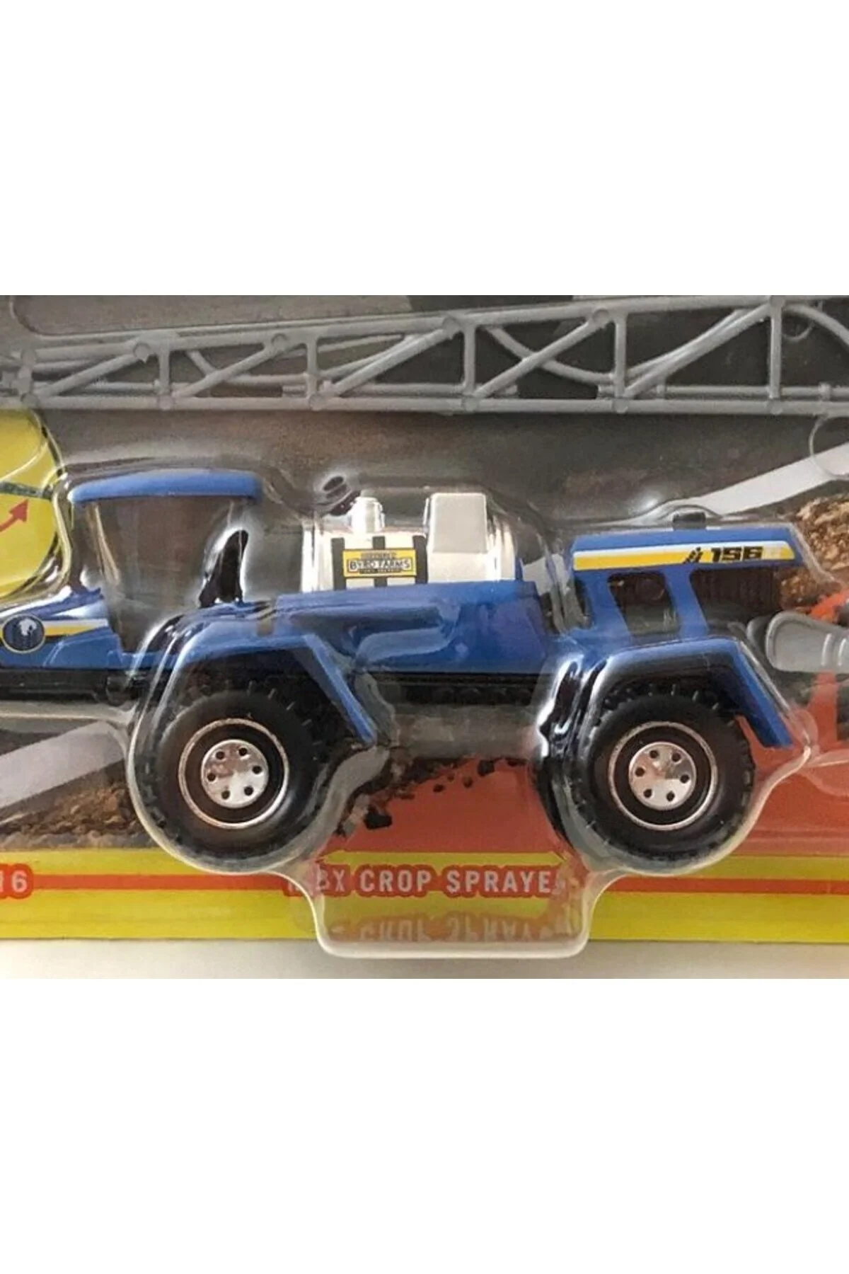 MBX Crop Sprayer in Dark Blue with “Byrd Farms - Matchbox Görsel 5