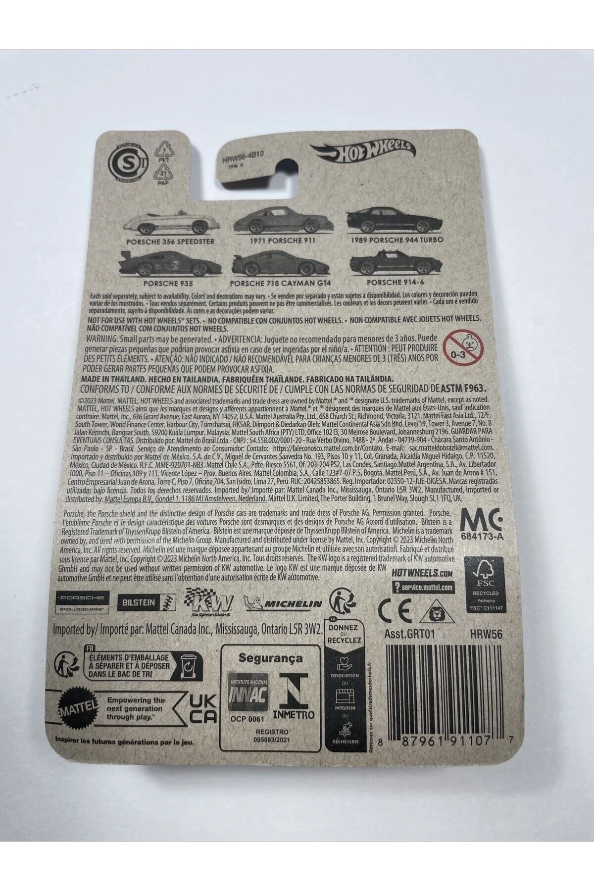 Porsche 365 Speedster Silver Edition-HRW56 - HOT WHEELS Görsel 2
