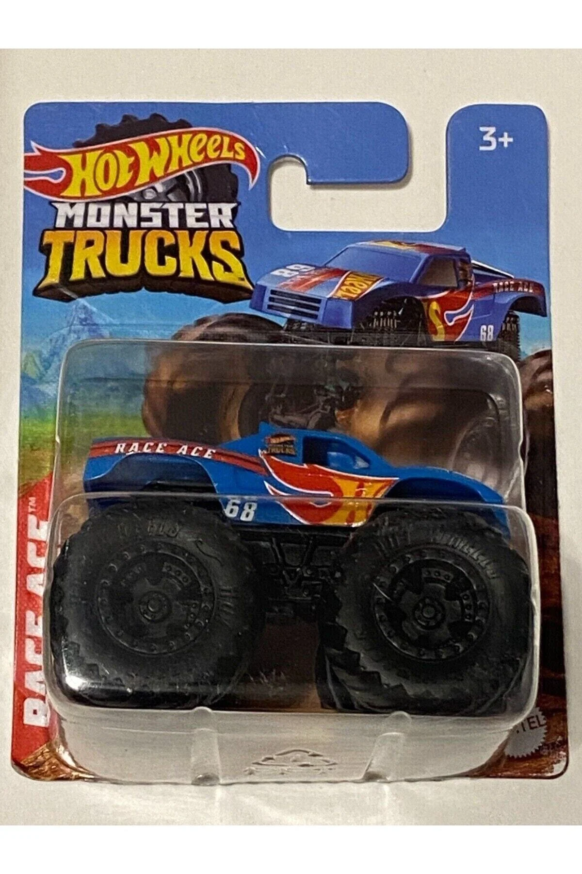 RACE ACE Hot Wheels Monster Truck BRAND NEW