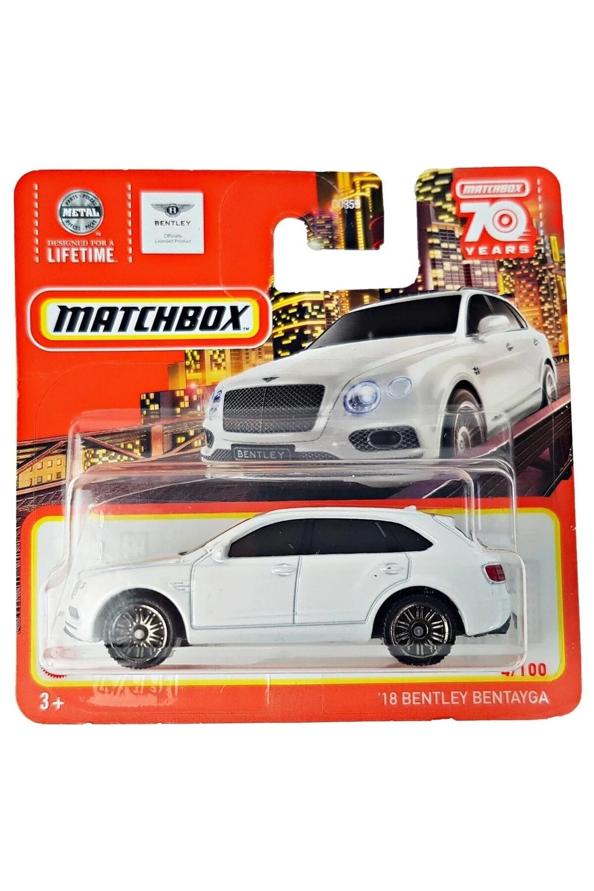 C0859 1:64 Tekli Arabalar '18 Ben tley Bentayga Hlc97 - Matchbox Görsel 3
