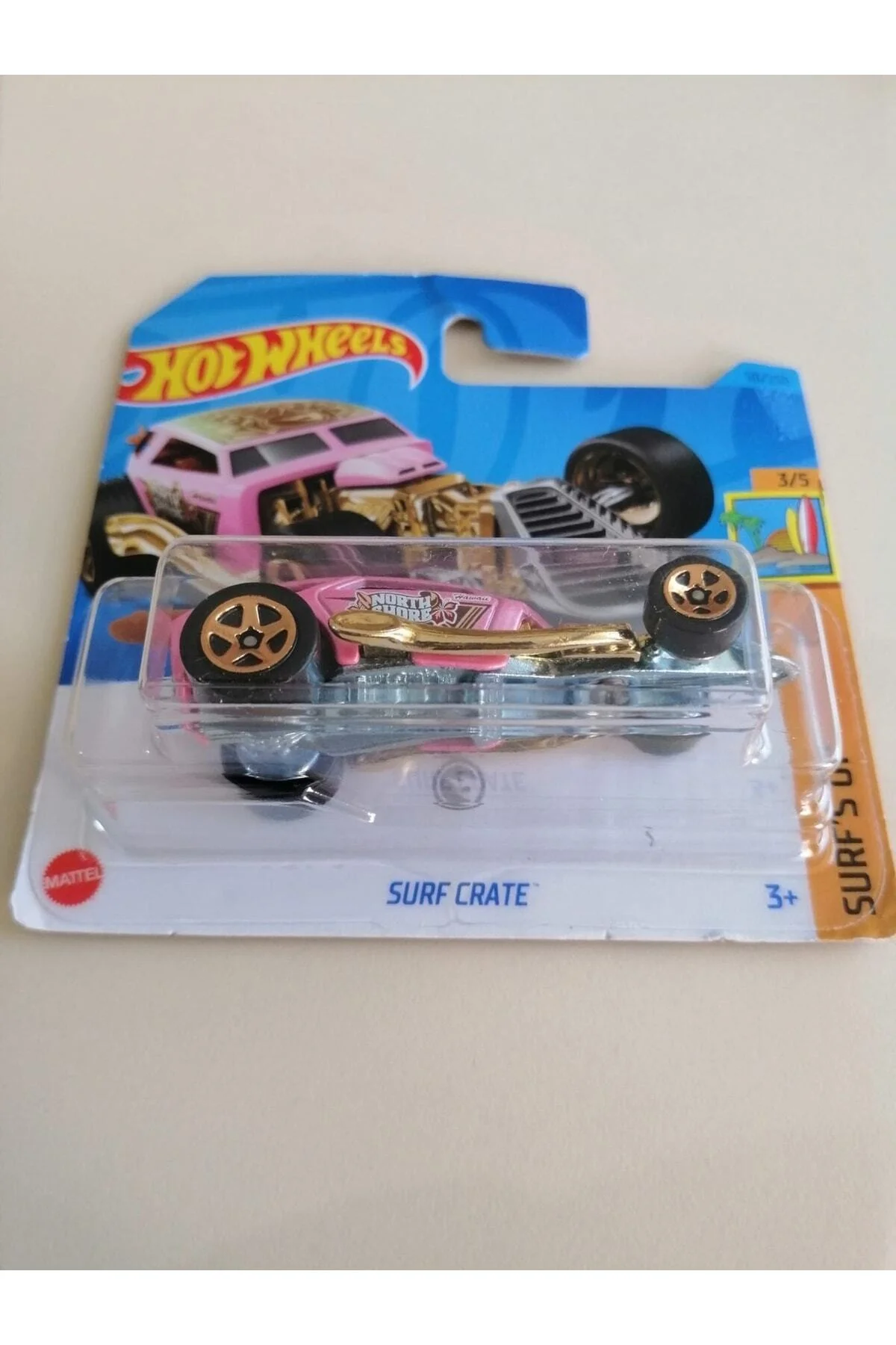 Treasure Hunt ( Th ) Model Surf Crate-2023 Serisi - 1\63 Ölçek - Hkl06 - HOT WHEELS Görsel 2
