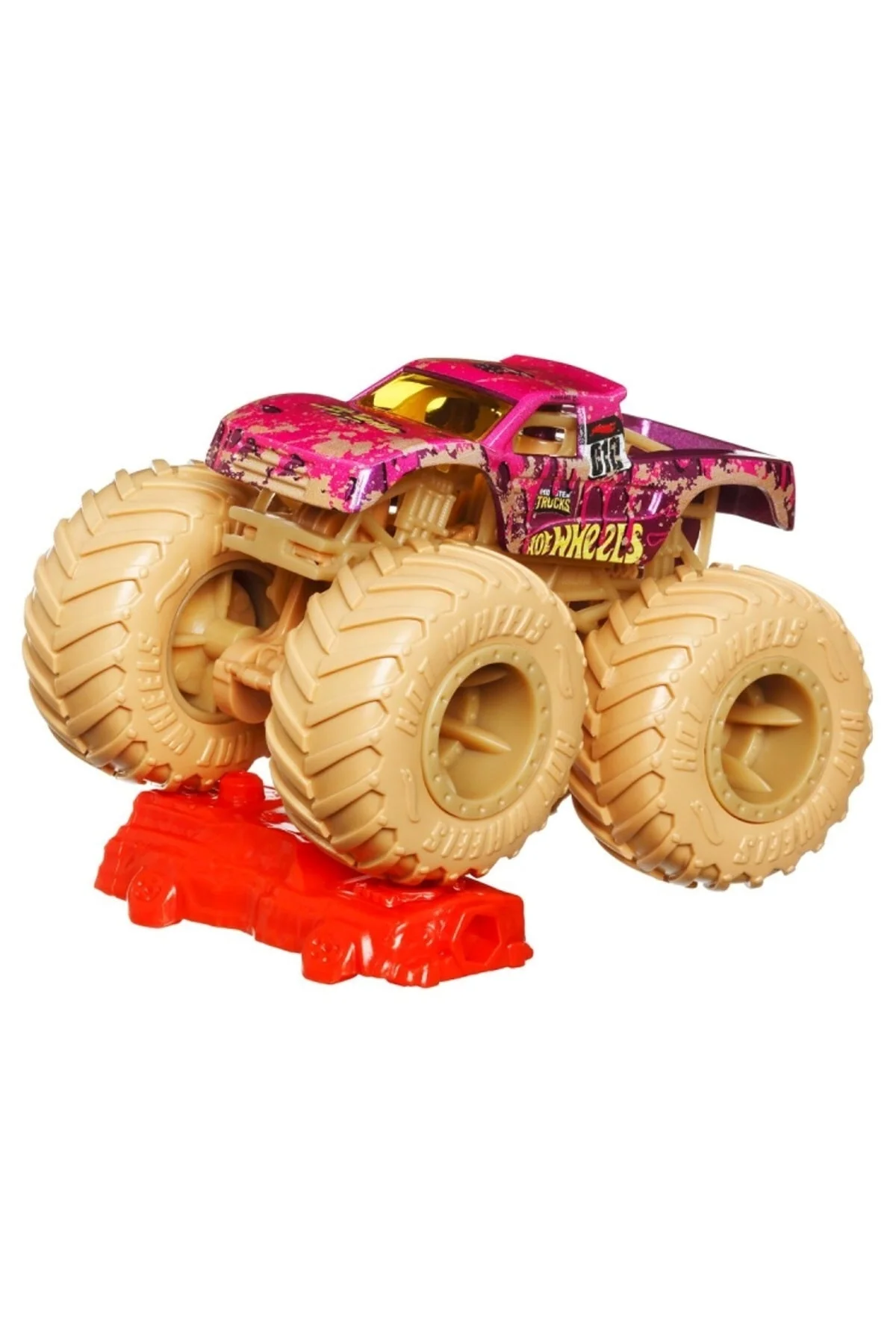 Fyj44 Monster Trucks 1:64 Araba Podıum Crasher Hcp86 - HOT WHEELS Görsel 2