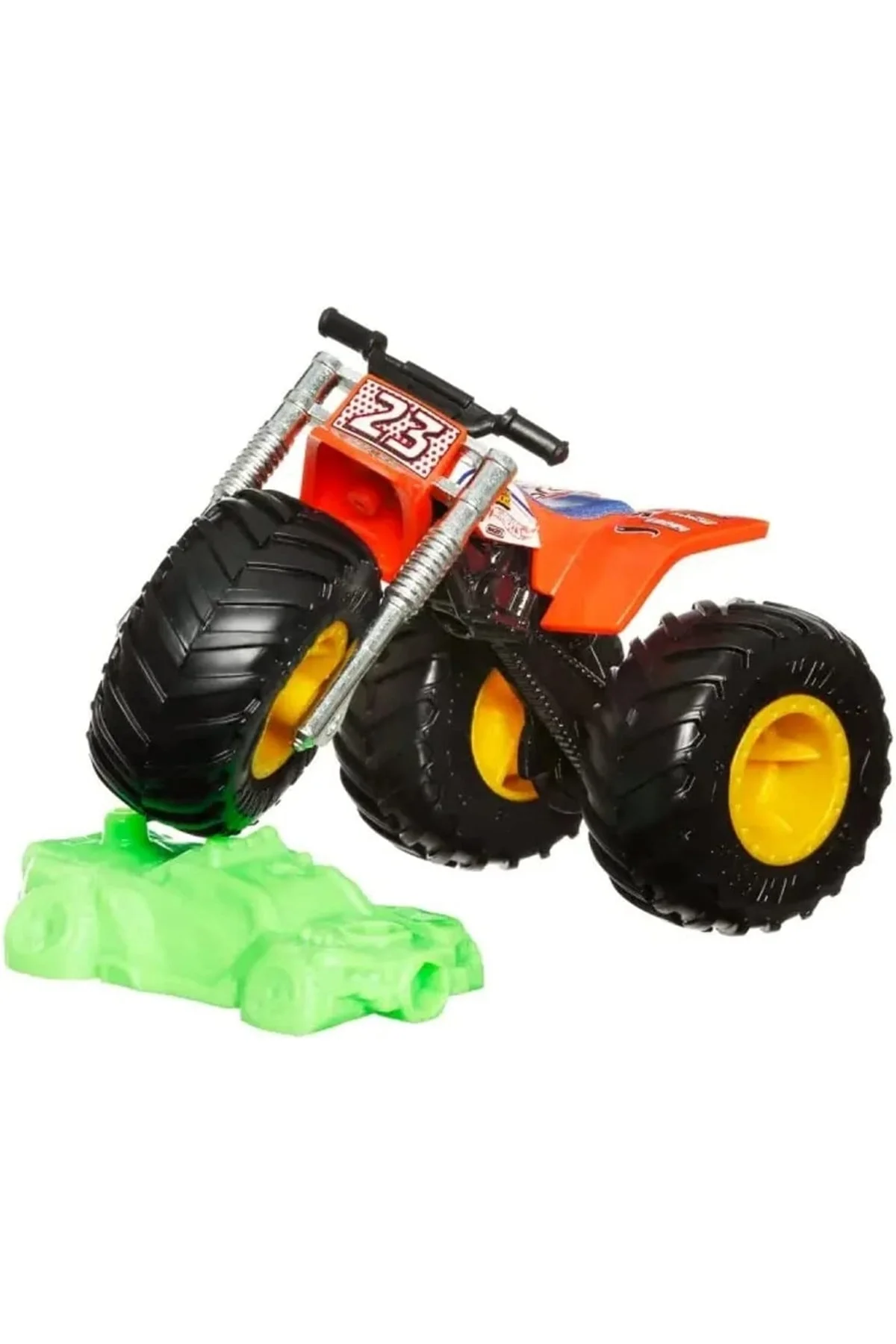 Motosiklet Monster Trucks Kamyon Hotwheels Canavar Kamyonlar Truck Oyuncak Araba Motorsiklet - HOT WHEELS Görsel 2