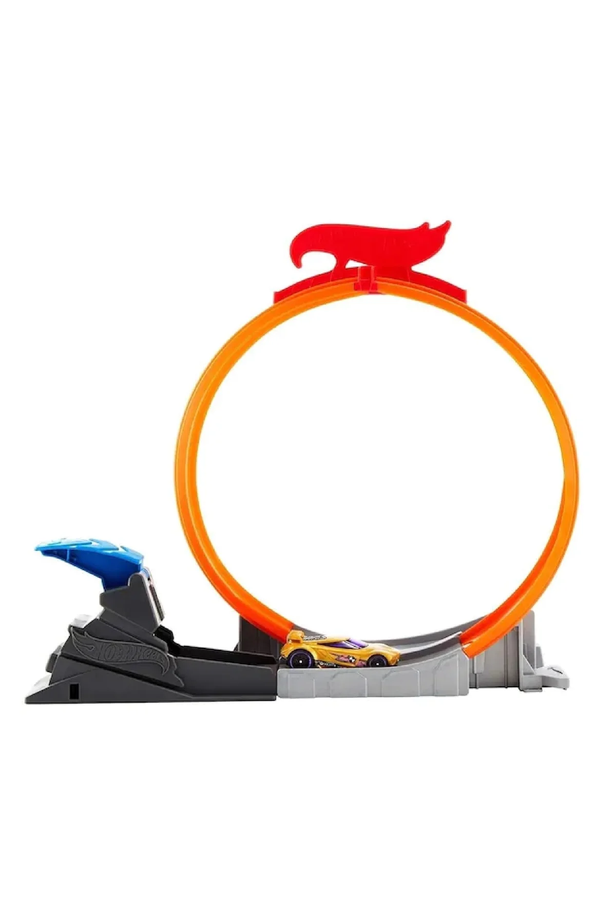 Fırlatma Rampası Hotwheels Action Set Akrobasi Atlayış Yuvarlak Pisti Oyuncak Araba Seti Loop Star - HOT WHEELS Görsel 2
