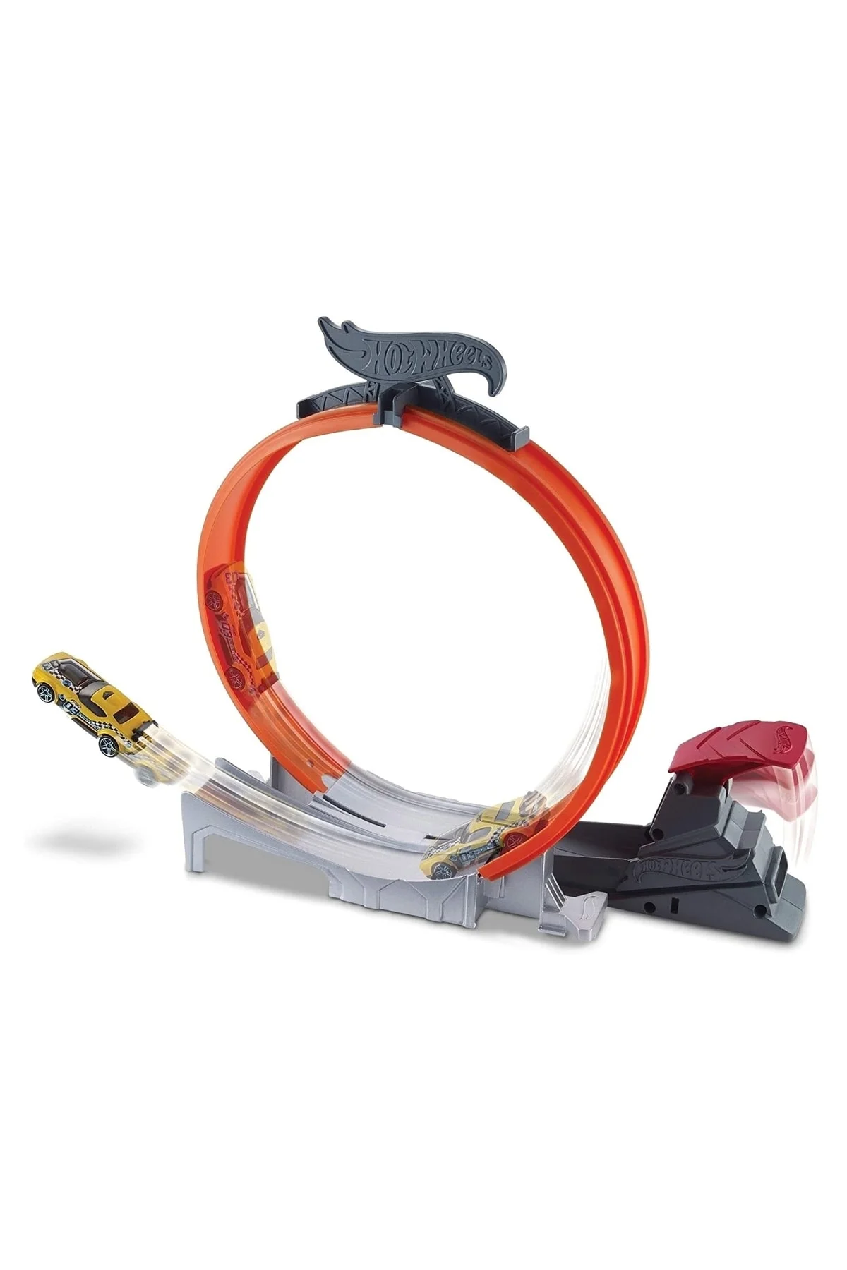 Fırlatma Rampası Hotwheels Action Set Akrobasi Atlayış Yuvarlak Pisti Oyuncak Araba Seti Loop Star - HOT WHEELS Görsel 3