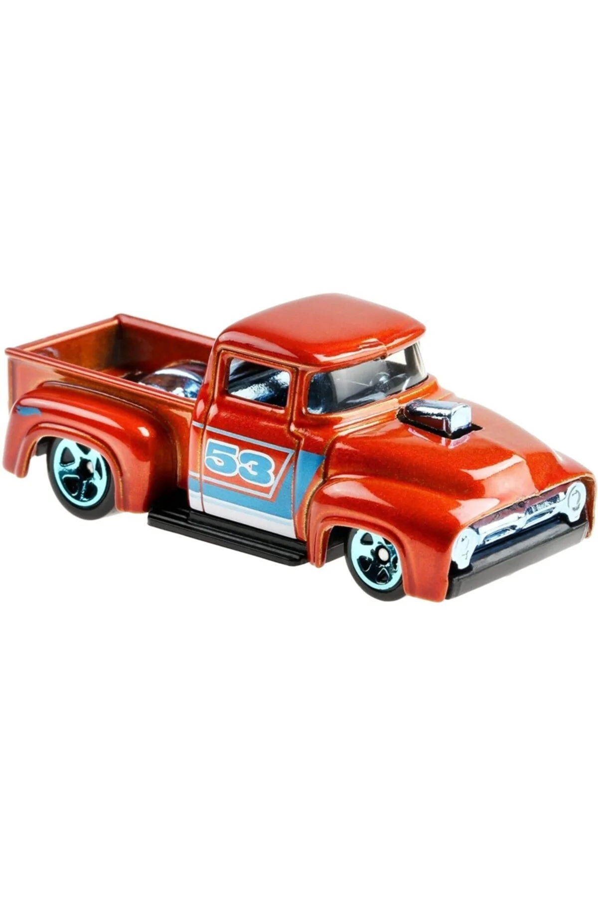 - Mavi Ve Parlak Arabalar - Custom '56 Truck - HOT WHEELS Görsel 2