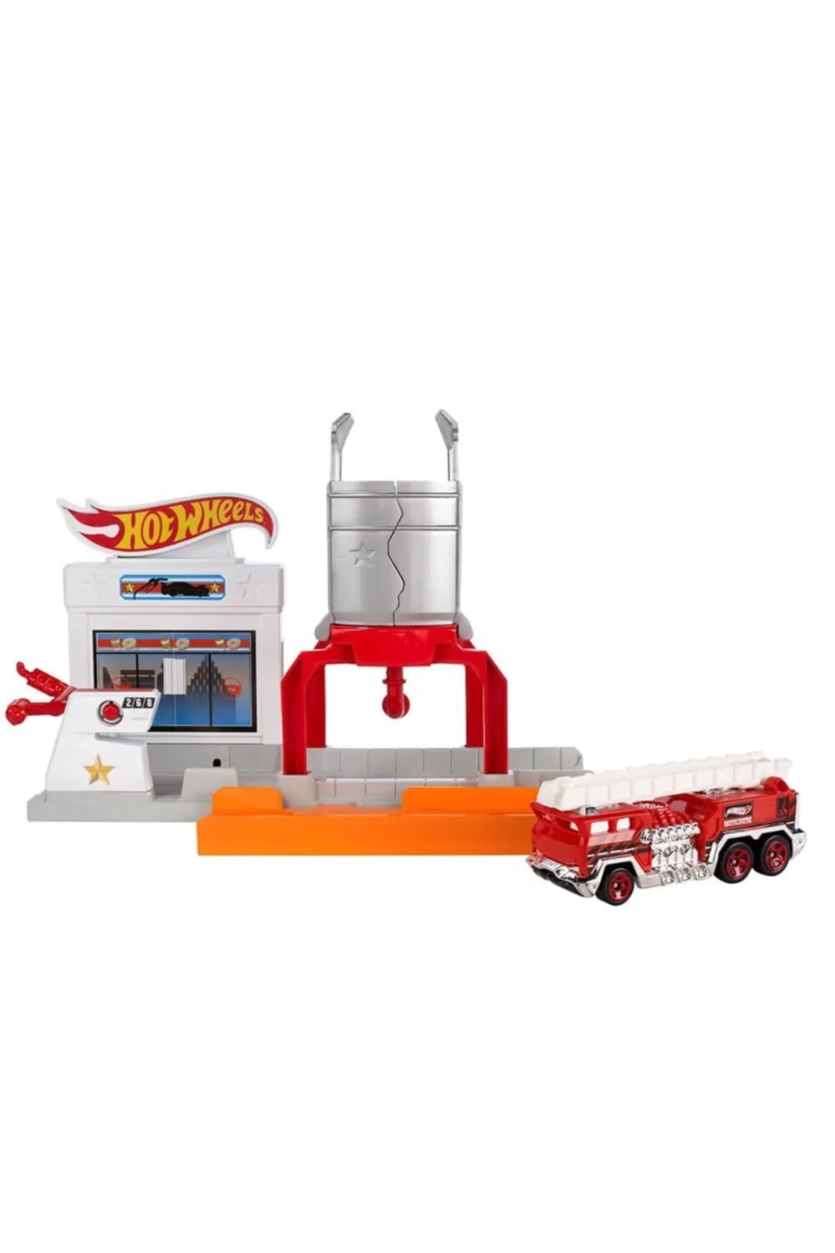 Şehir Başlangıç Setleri Fjn34 Fjn35 Turbo Jet Araba Yıkama - HOT WHEELS Görsel 2