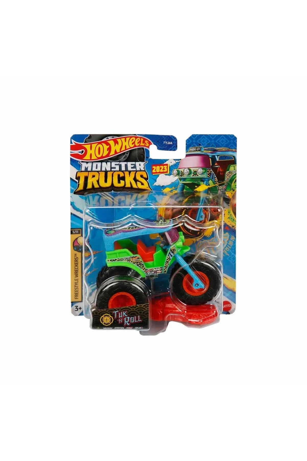 Monster Trucks 1:64 Arabalar Mega Wrex