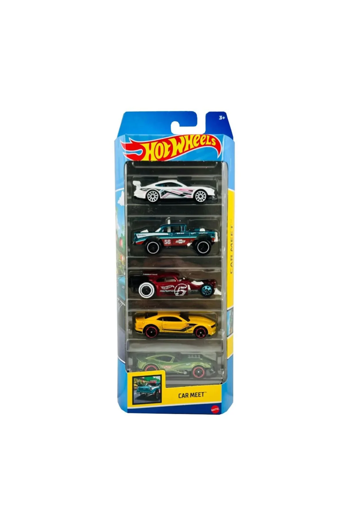 5Li Araba Seti 1806 - HOT WHEELS Görsel 4