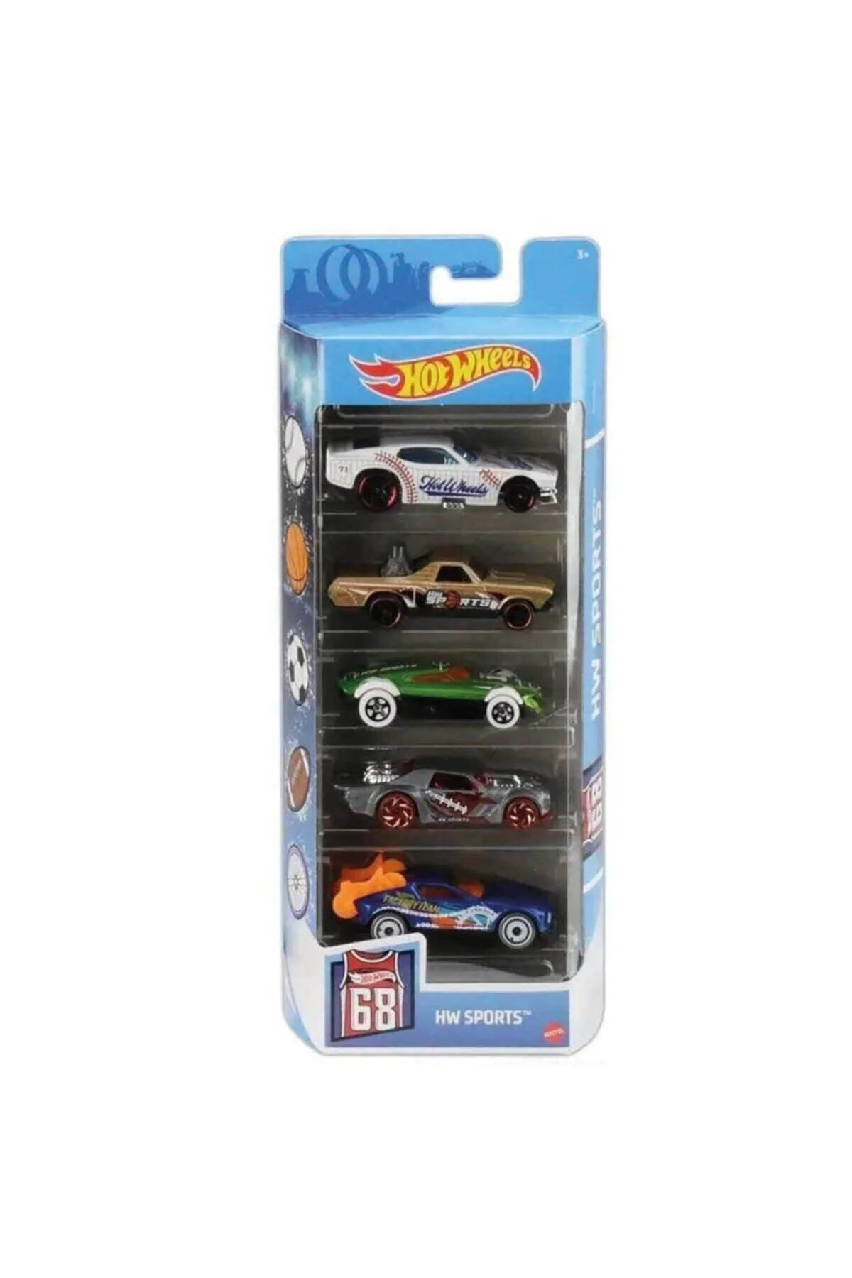 5'li Araba Seti KUTULU 2026 MODELLER - HOT WHEELS Görsel 8
