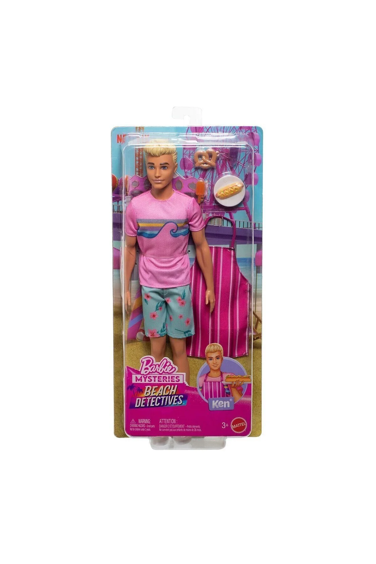 Ken Mysteries Beach Detectives JFV65 - Barbie Görsel 5