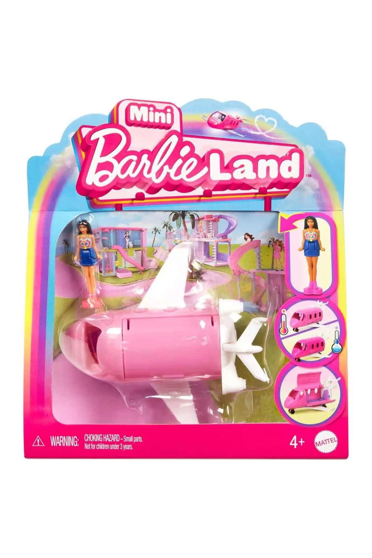 Mini Barbieland Aracı HYF38 - Uçak Hyf40 - Barbie Görsel 5