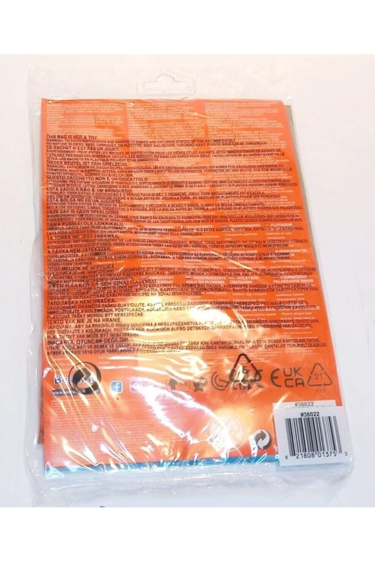 DENİZ SİMİDİ DÜZ RENKLER 76 CM TURUNCU - BESTWAY Görsel 2