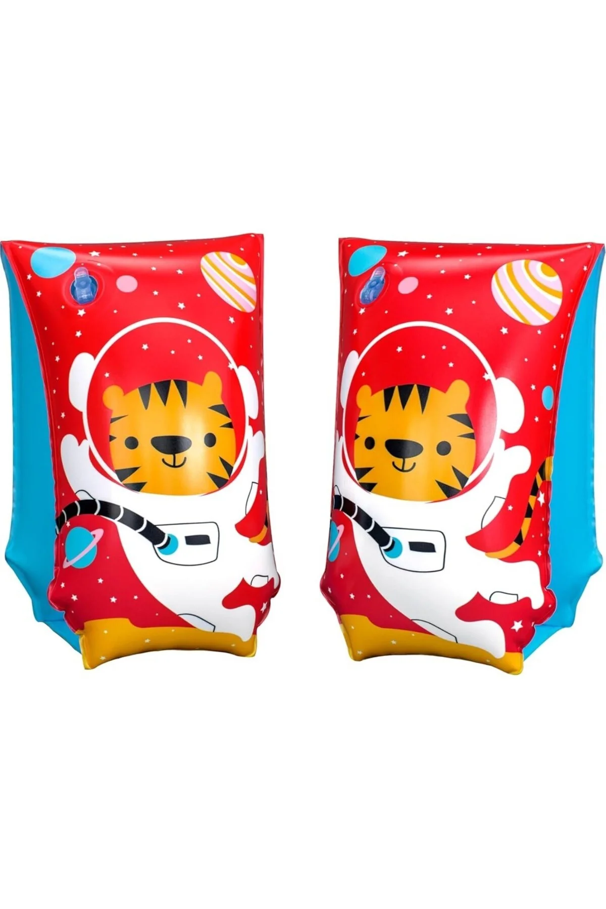 Kaplan Çocuk Şişme Kolluk 30X15 cm Kırmızı 5-12 Yaş - BESTWAY