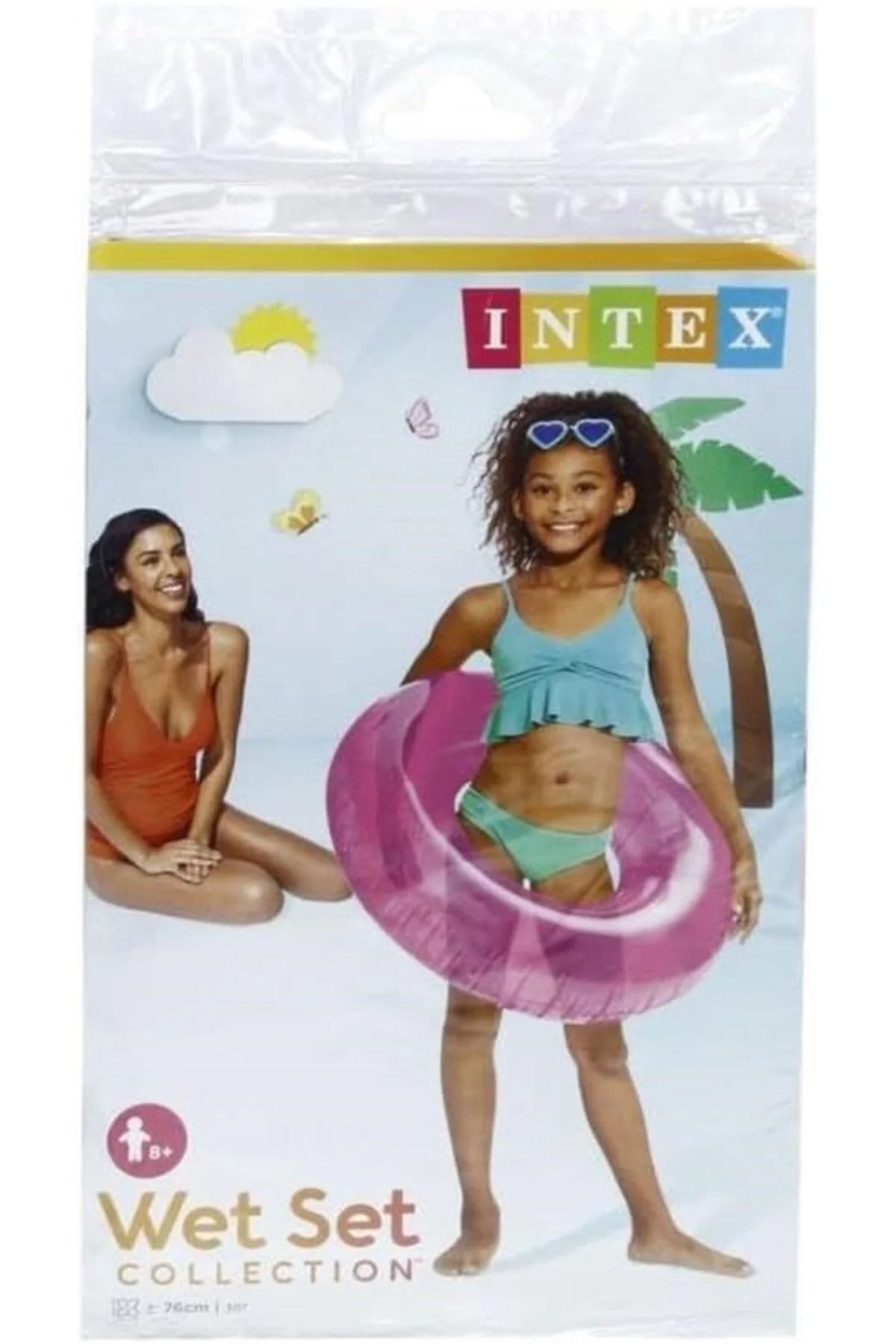 INTEX 59260 ŞEFFAF JUMBO SİMİT 76CM - BESTWAY